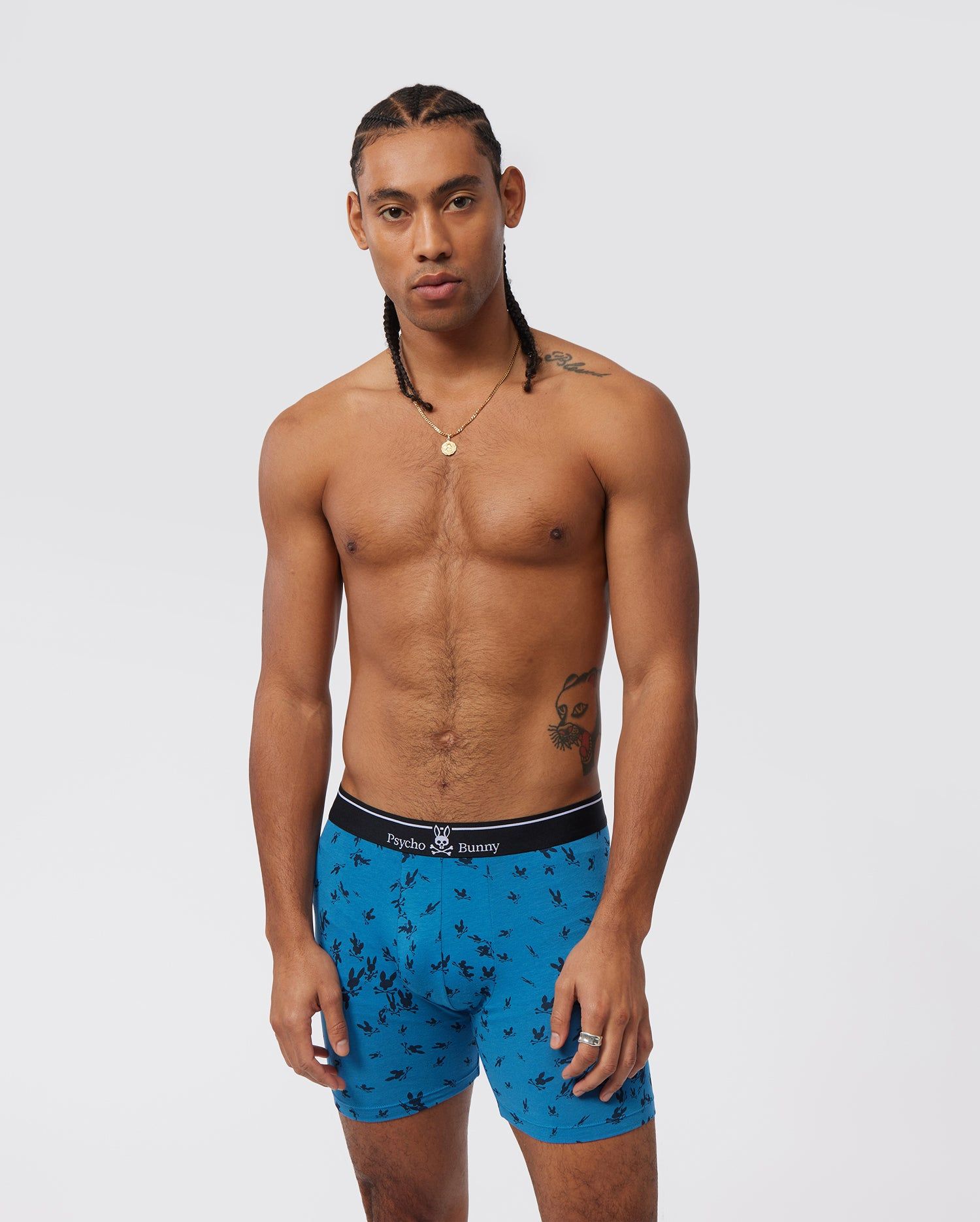 MENS 2 PACK BOXER BRIEF - B6V916X1CM sold by Psycho Bunny product image thumbnail 7