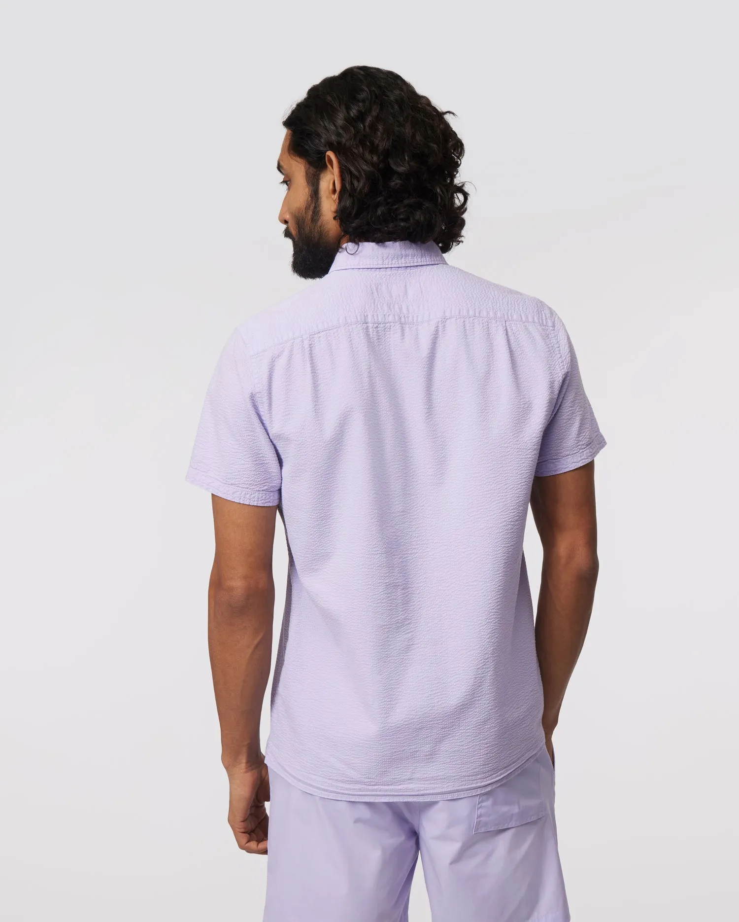 MENS ALTON SEERSUCKER SHIRT - B6Q147Y1SH sold by Psycho Bunny product image thumbnail 4