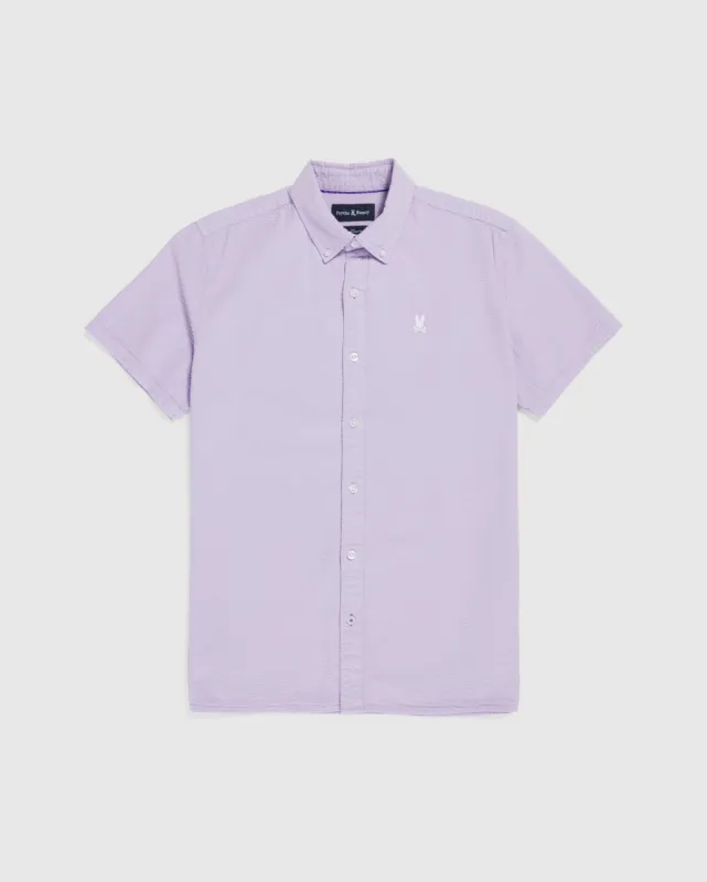 MENS ALTON SEERSUCKER SHIRT - B6Q147Y1SH sold by Psycho Bunny