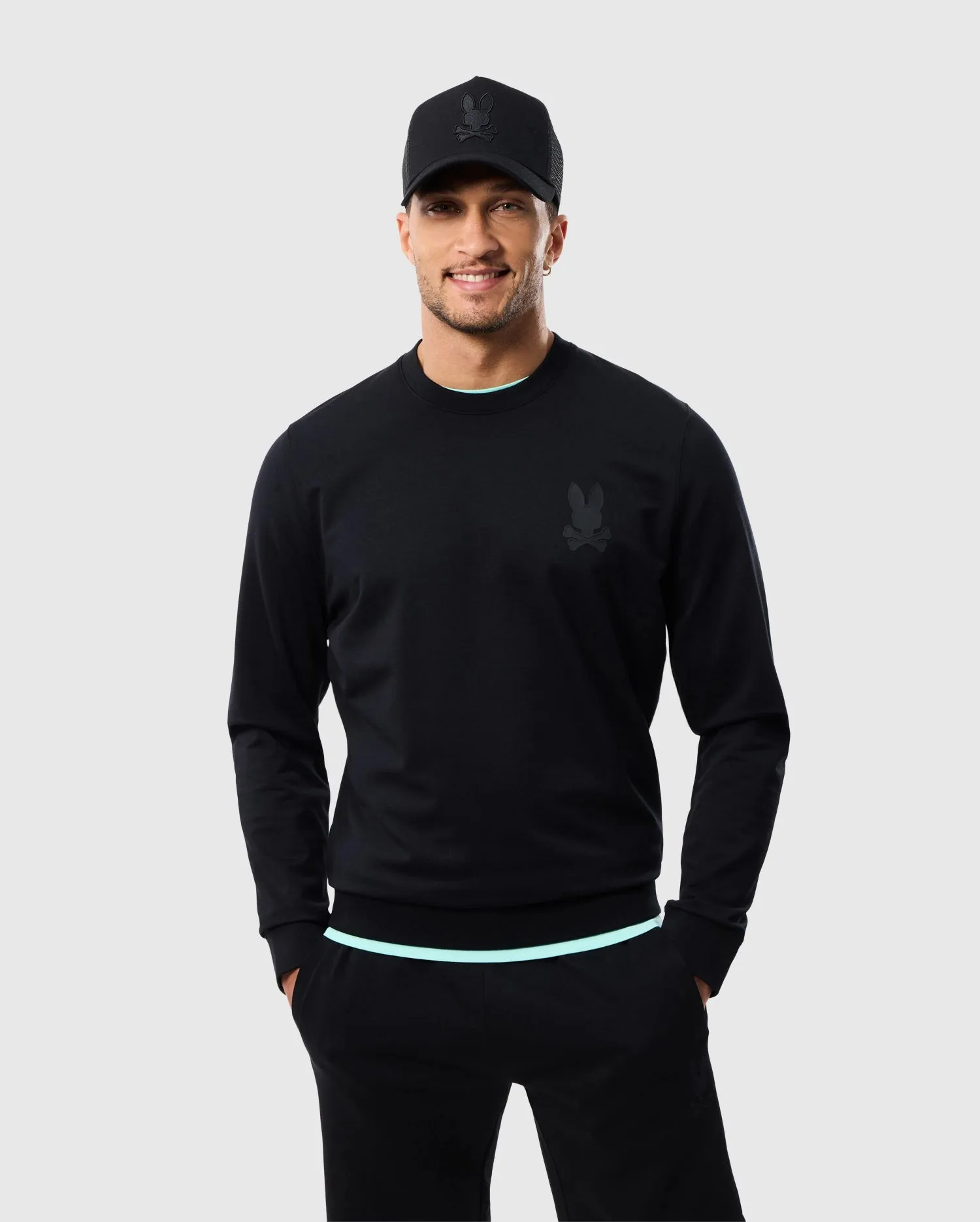 MENS HOUSTON FRENCH TERRY CREWNECK - B6S462C200 sold by Psycho Bunny product image thumbnail 2