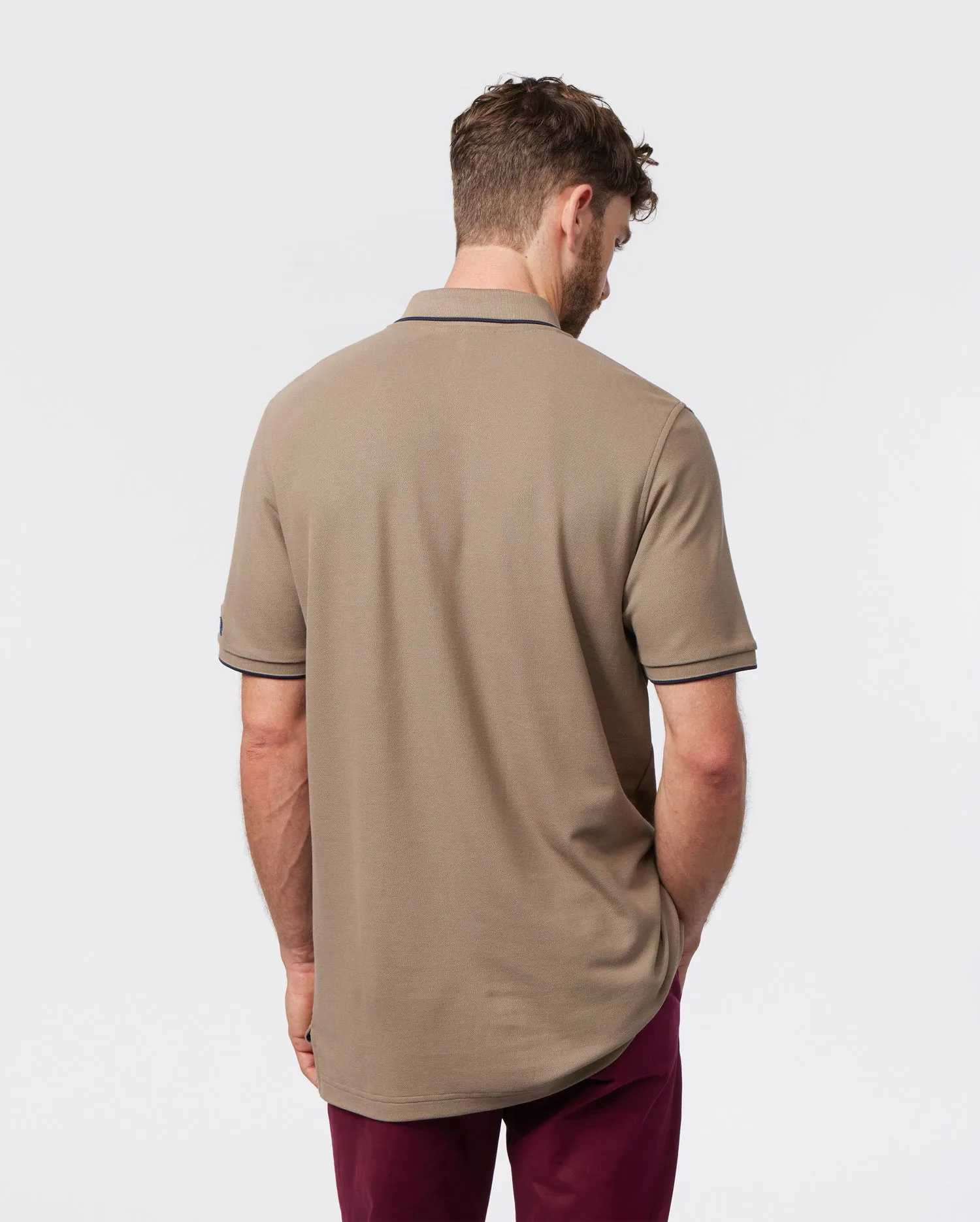 MENS CLEVELAND CHAINSTITCH PIQUE POLO - B6K504Z1PC sold by Psycho Bunny product image thumbnail 5