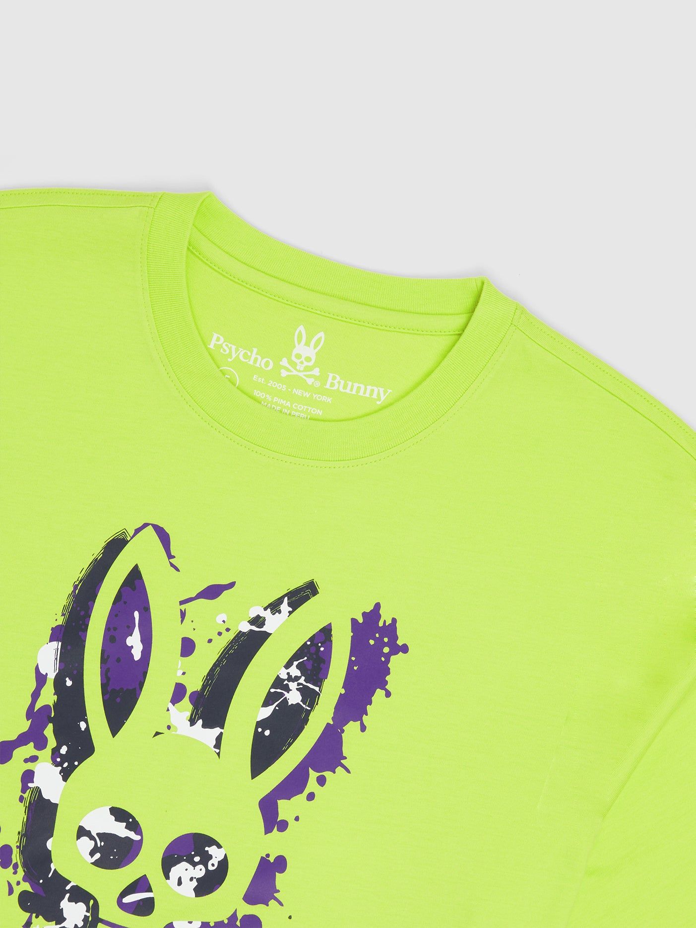 MENS BIG AND TALL WAVERLY GRAPHIC TEE - B9U750U1PC sold by Psycho Bunny product image thumbnail 6