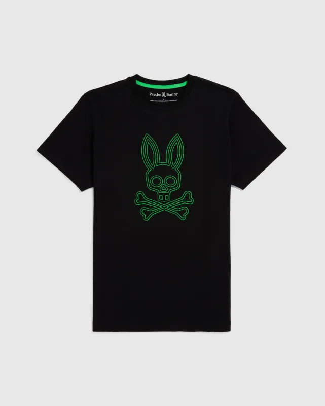 MENS DIXON FLOCKING GRAPHIC TEE - B6U431Z1PC sold by Psycho Bunny