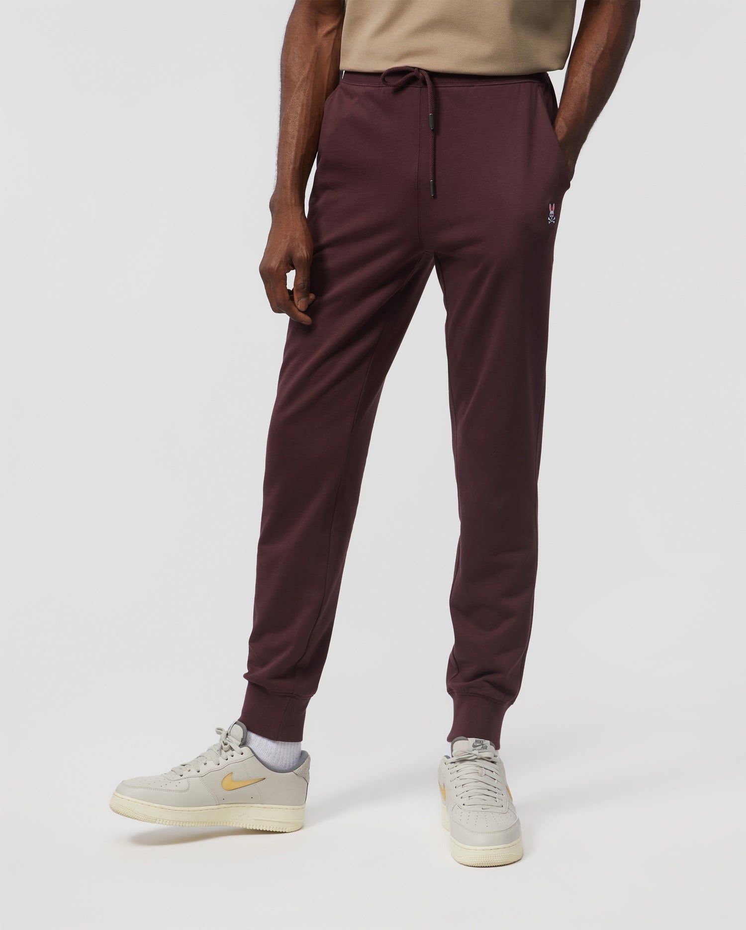 MENS FRENCH TERRY KNIT SWEATPANTS - B6P828ARFT sold by Psycho Bunny