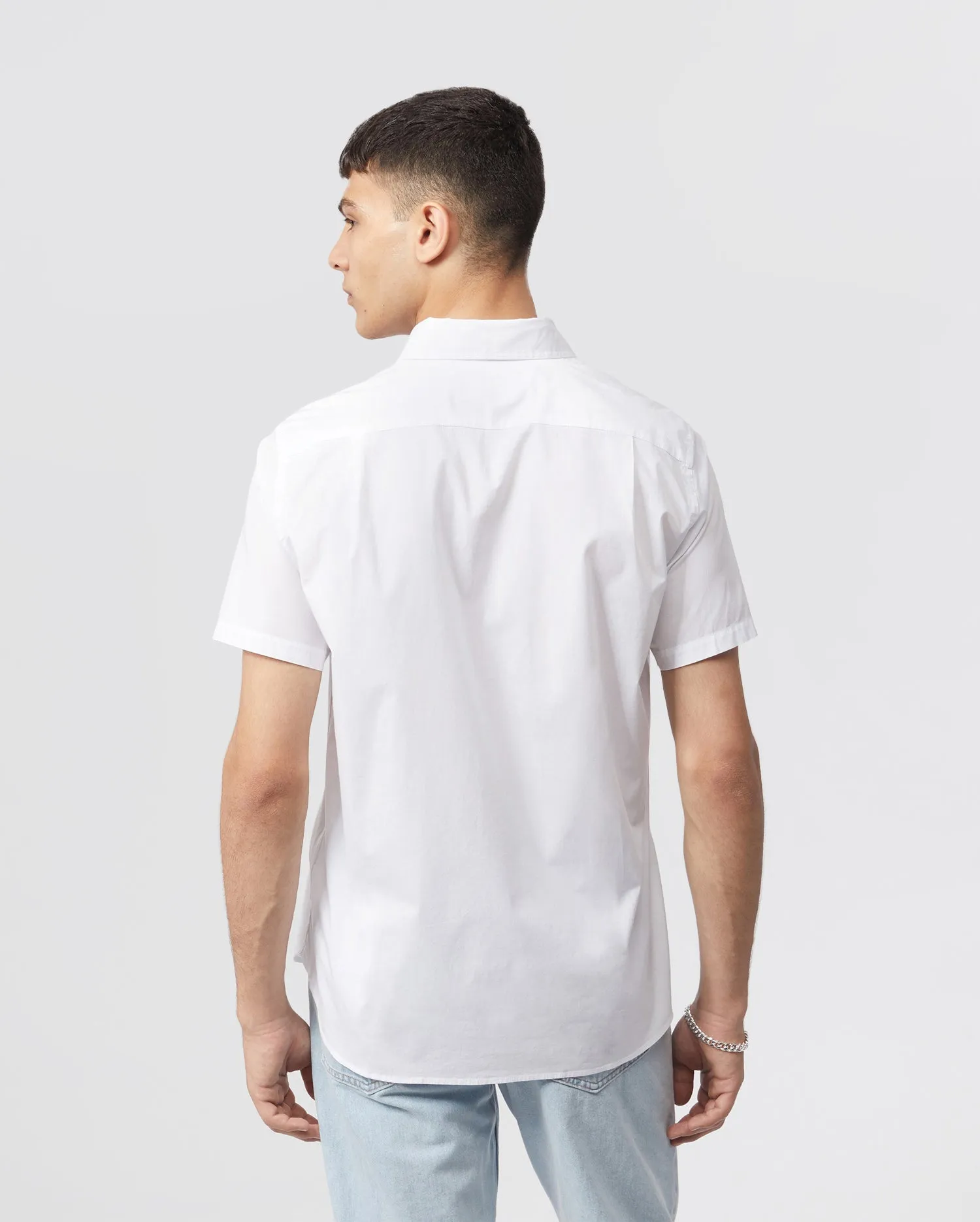 MENS POPLIN SHORT SLEEVE SHIRT - B6Q911S1PC sold by Psycho Bunny product image thumbnail 4