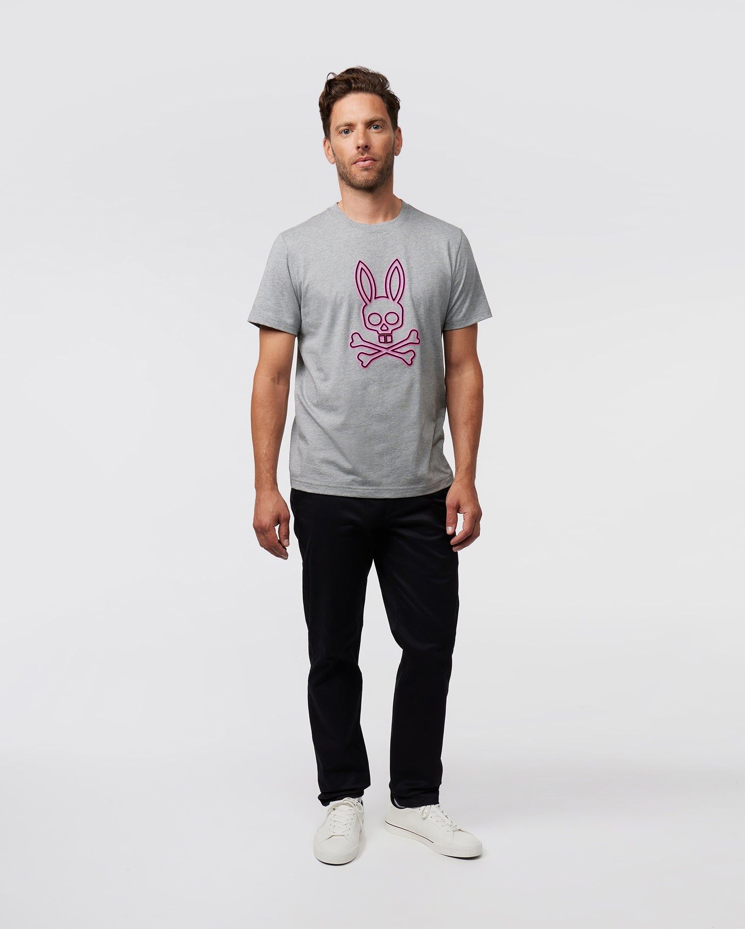 MENS DIXON FLOCKING GRAPHIC TEE - B6U431Z1PC sold by Psycho Bunny product image thumbnail 5