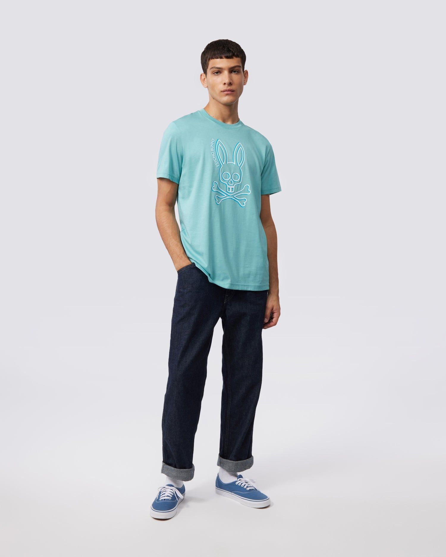 MENS GRESHAM HIGH DENSITY GRAPHIC TEE - B6U163W1PC sold by Psycho Bunny product image thumbnail 4