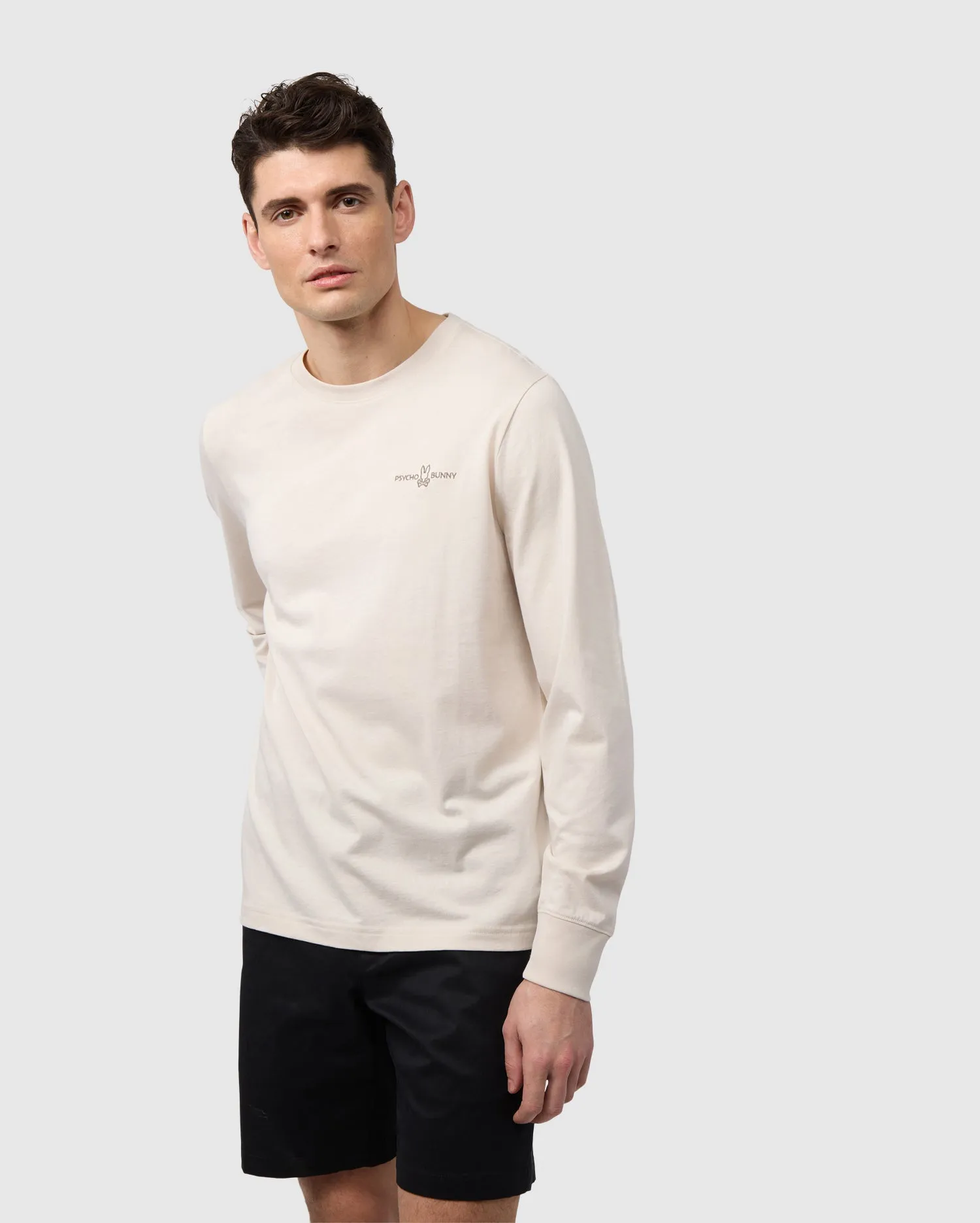 MENS WASTERLO LONG SLEEVE TEE - B6T410B200 sold by Psycho Bunny product image thumbnail 2