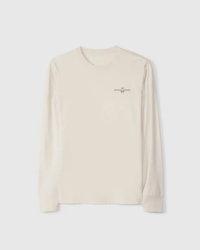 MENS WASTERLO LONG SLEEVE TEE - B6T410B200 sold by Psycho Bunny