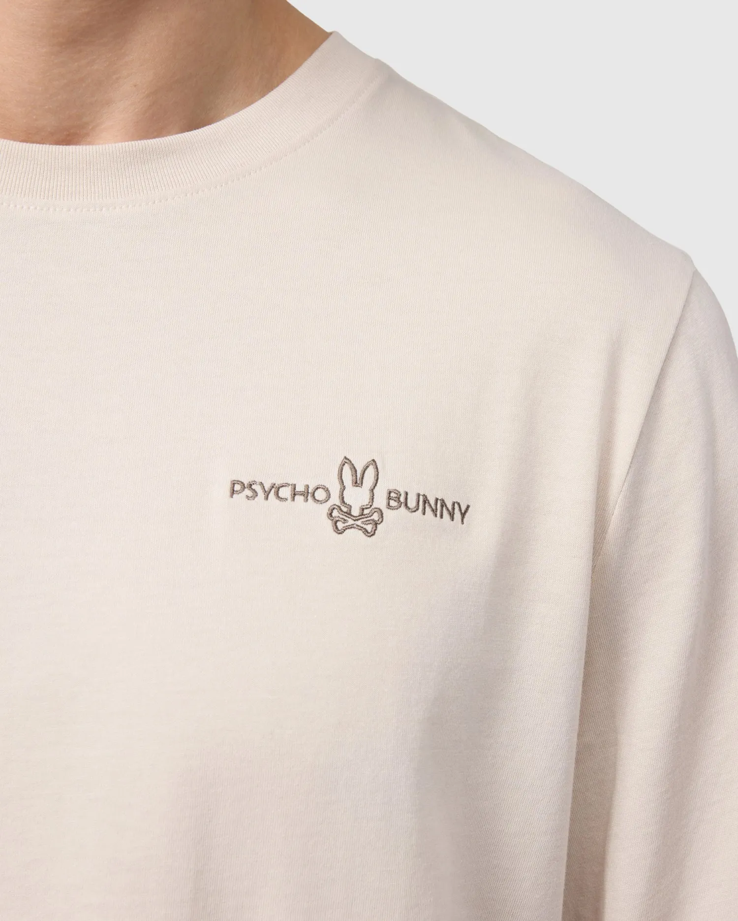 MENS WASTERLO LONG SLEEVE TEE - B6T410B200 sold by Psycho Bunny product image thumbnail 3
