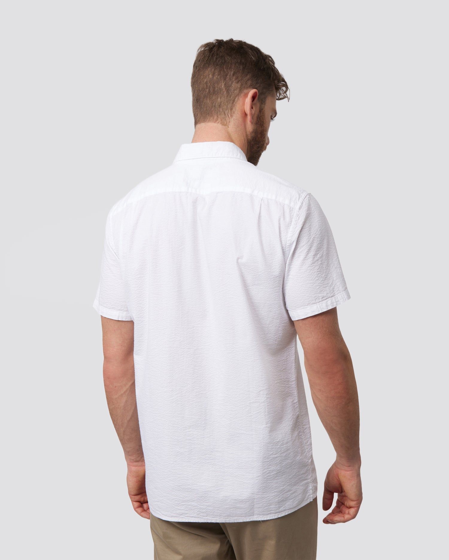 MENS ALTON SEERSUCKER SHIRT - B6Q147Y1SH sold by Psycho Bunny product image thumbnail 4