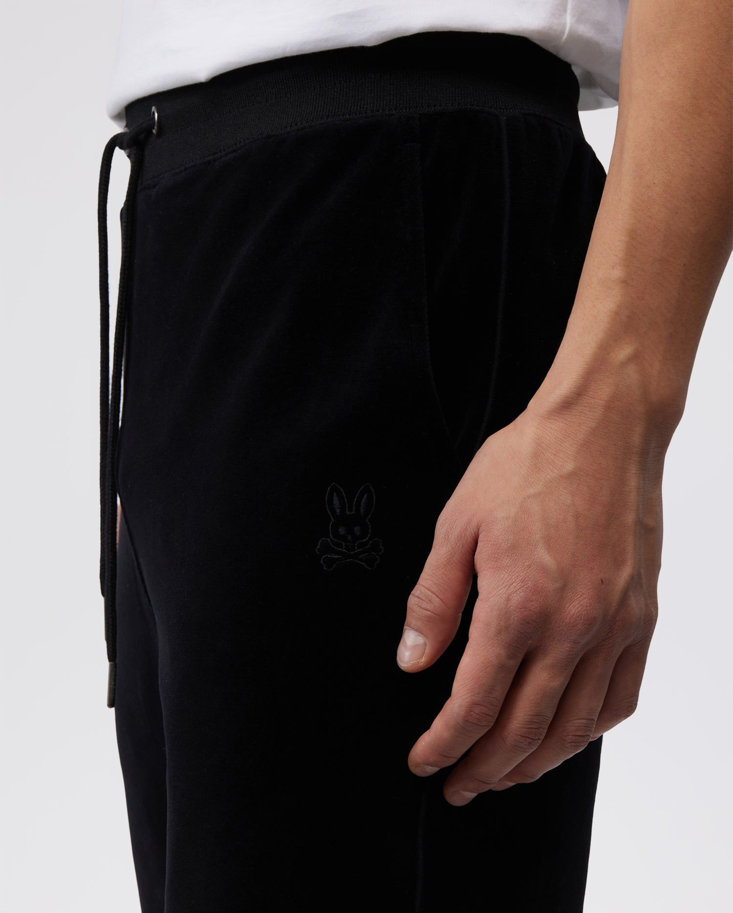 MENS VELOUR SWEATPANT - B6P334W1CB sold by Psycho Bunny product image thumbnail 2