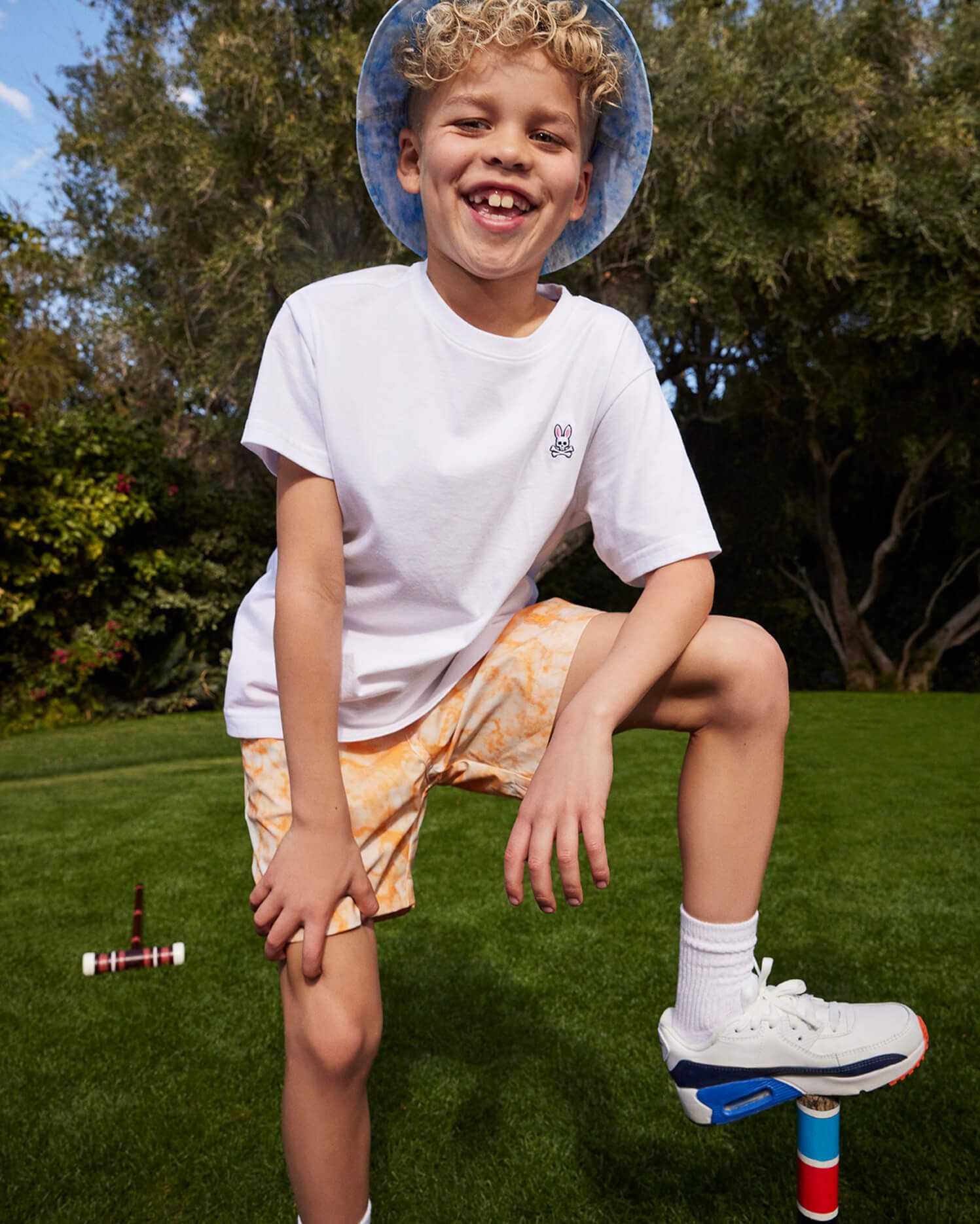 KIDS HEMPSTEAD SWIM TRUNK - B0W111Y1PO sold by Psycho Bunny product image thumbnail 2