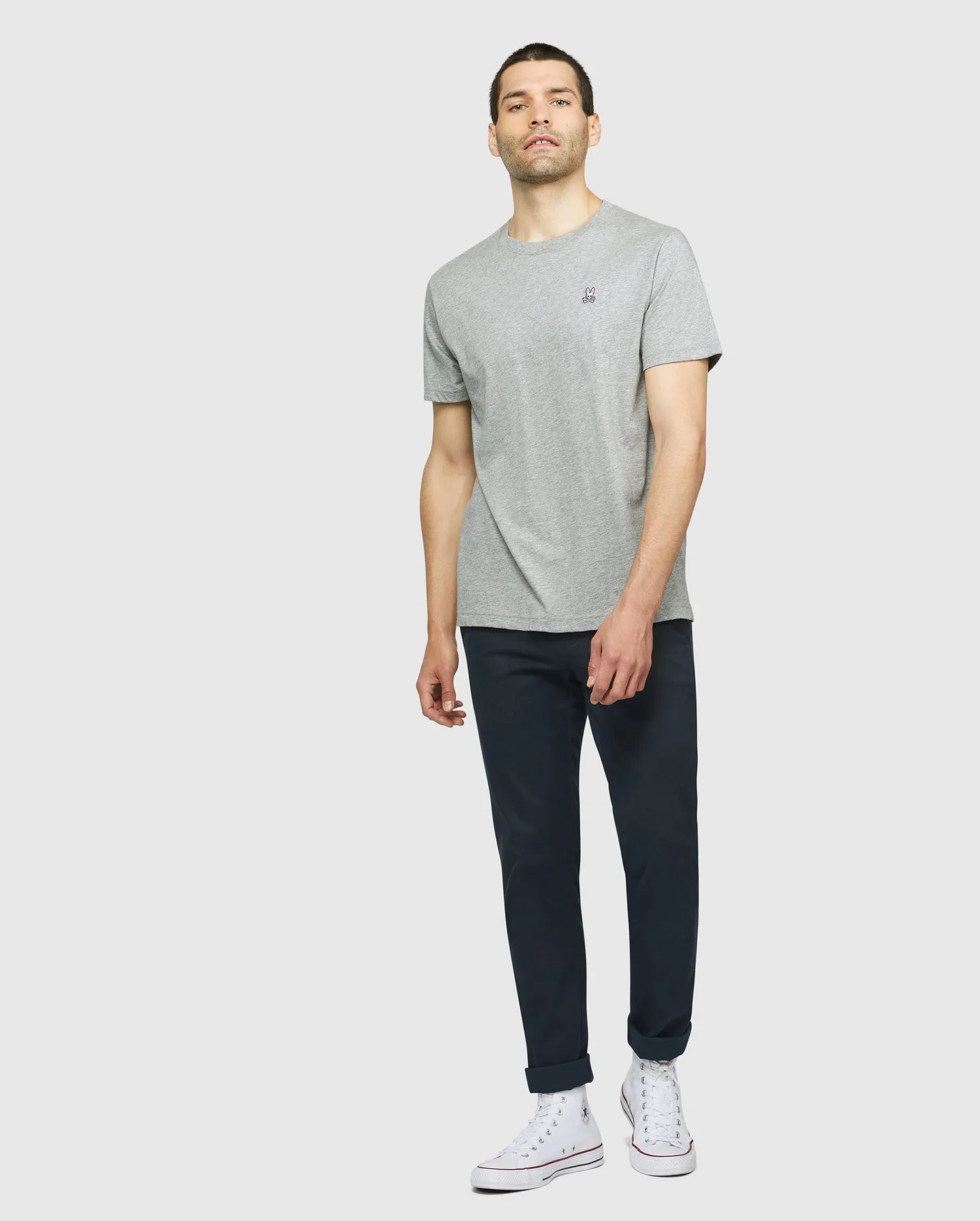 MENS CLASSIC CREW NECK TEE - B6U014CRPC sold by Psycho Bunny product image thumbnail 5