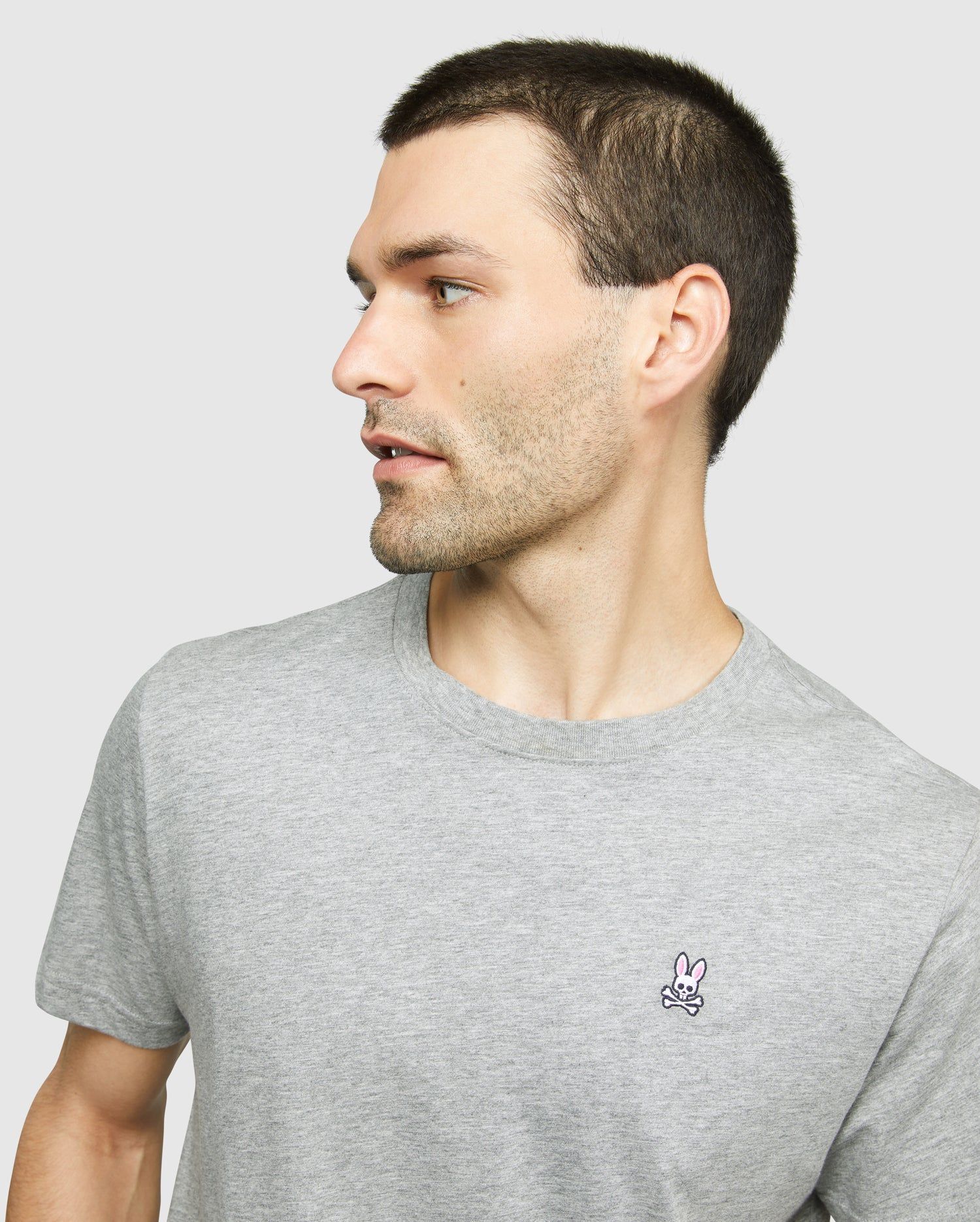 MENS CLASSIC CREW NECK TEE - B6U014CRPC sold by Psycho Bunny product image thumbnail 4