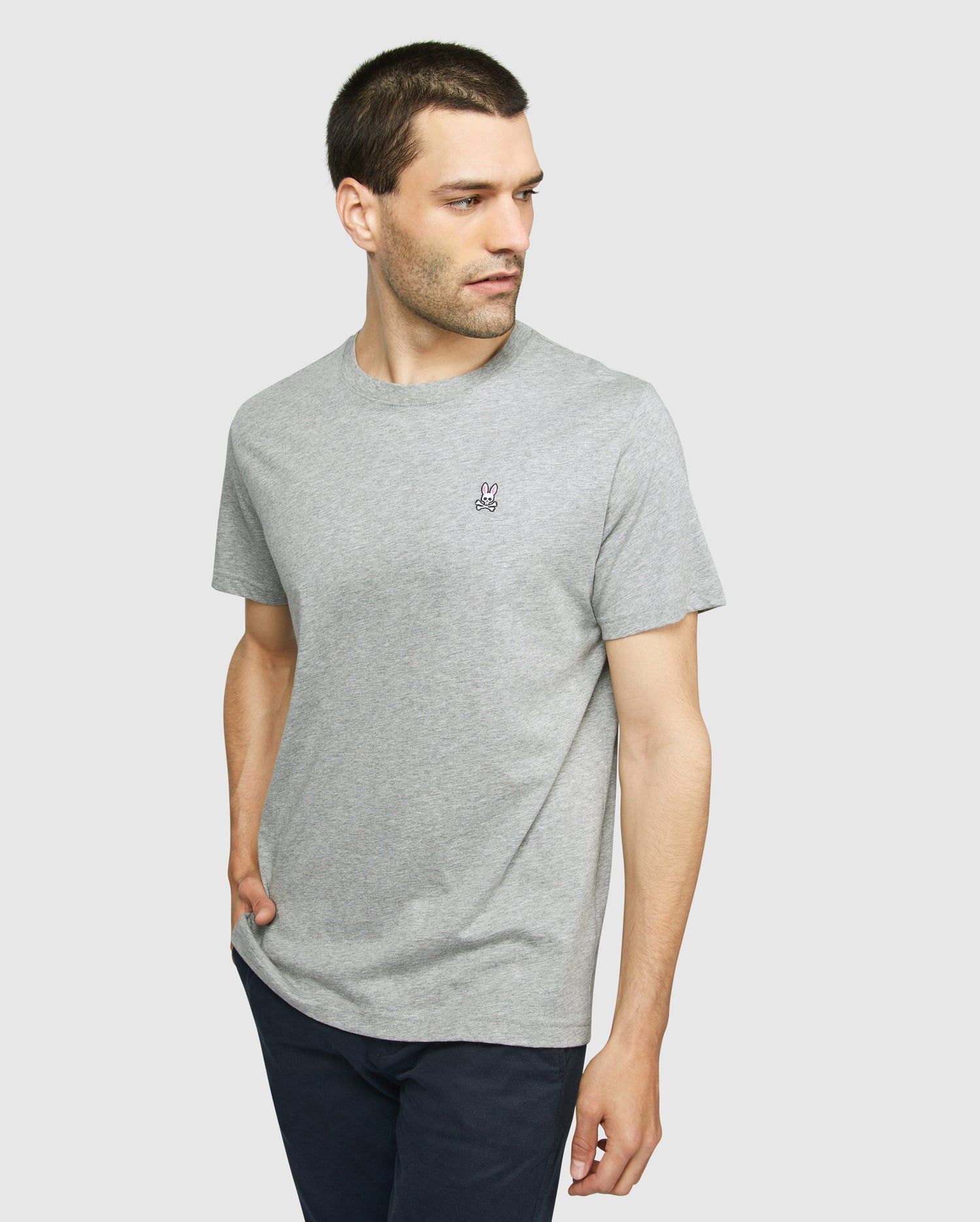 MENS CLASSIC CREW NECK TEE - B6U014CRPC sold by Psycho Bunny product image thumbnail 2