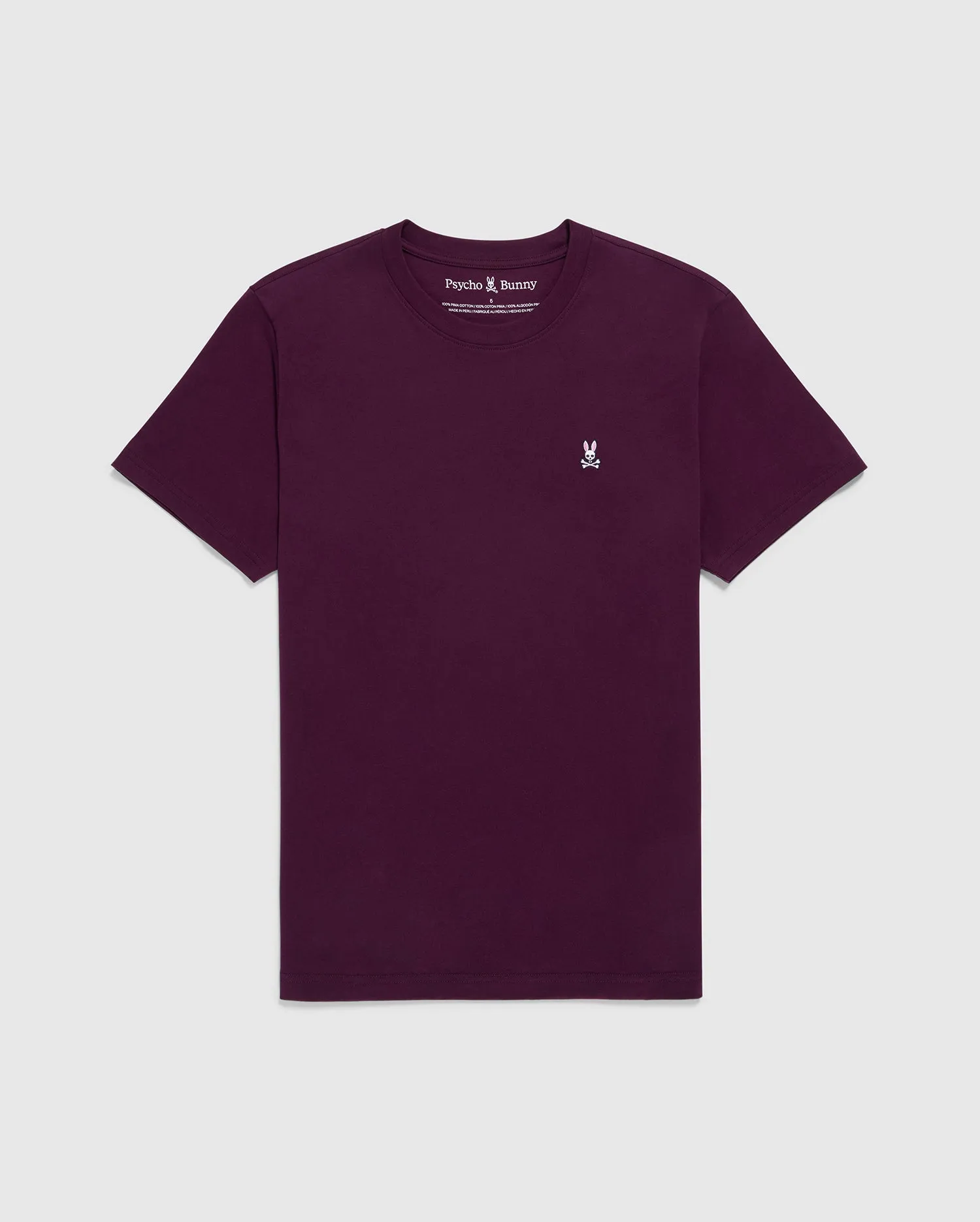 MENS CLASSIC CREW NECK TEE - B6U014A2PC sold by Psycho Bunny