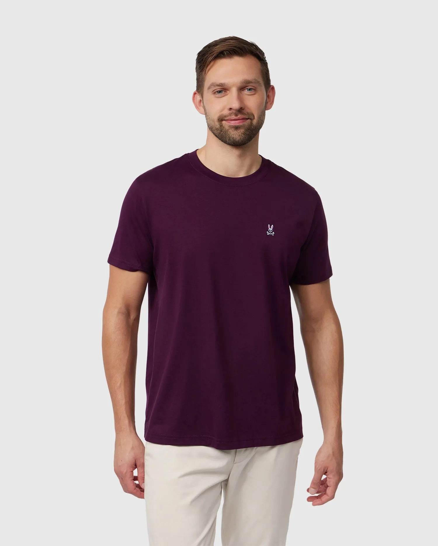 MENS CLASSIC CREW NECK TEE - B6U014A2PC sold by Psycho Bunny product image thumbnail 2