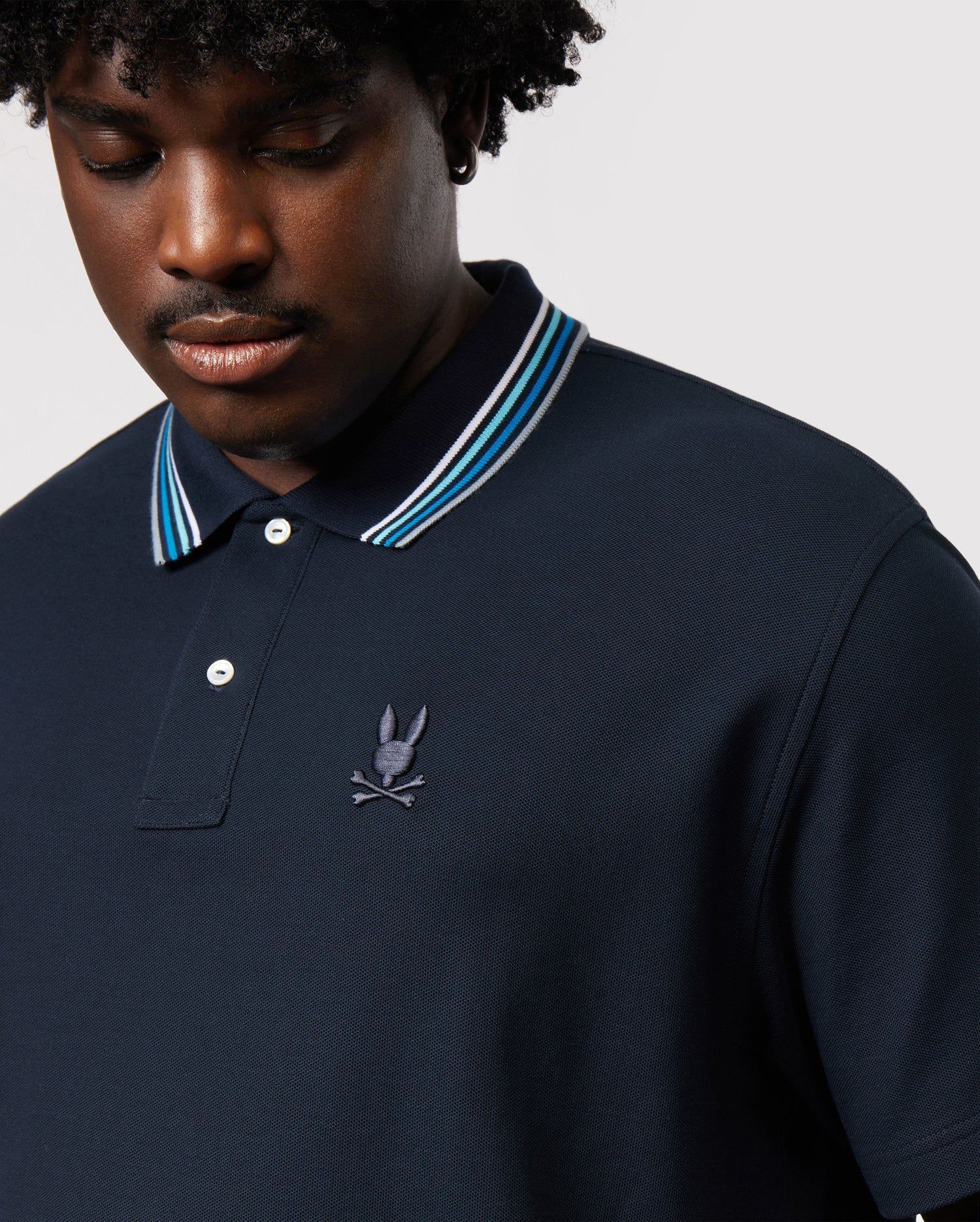 MENS BIG AND TALL ATHENS PIQUE POLO - B9K122Y1PC sold by Psycho Bunny product image thumbnail 3