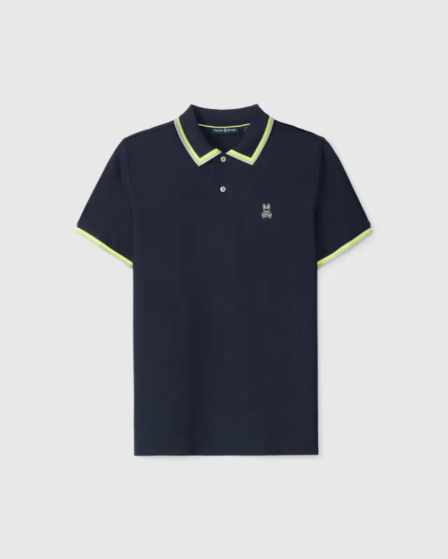 MENS KINGSBURY PIQUE POLO SHIRT - B6K235B200 sold by Psycho Bunny