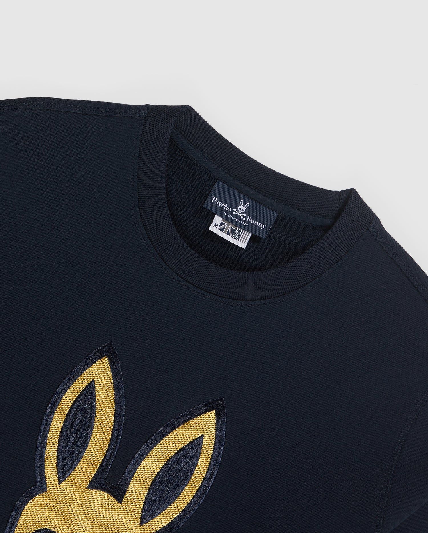 MENS COPA EMBROIDERED BUNNY SWEATSHIRT - B6S206W1FT sold by Psycho Bunny product image thumbnail 8