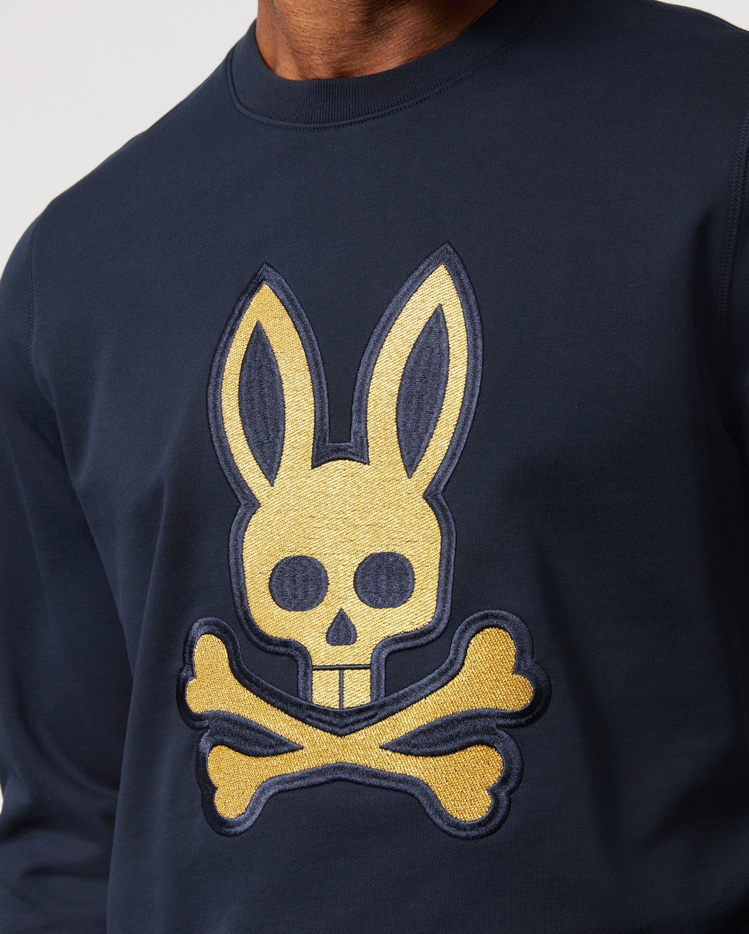 MENS COPA EMBROIDERED BUNNY SWEATSHIRT - B6S206W1FT sold by Psycho Bunny product image thumbnail 3