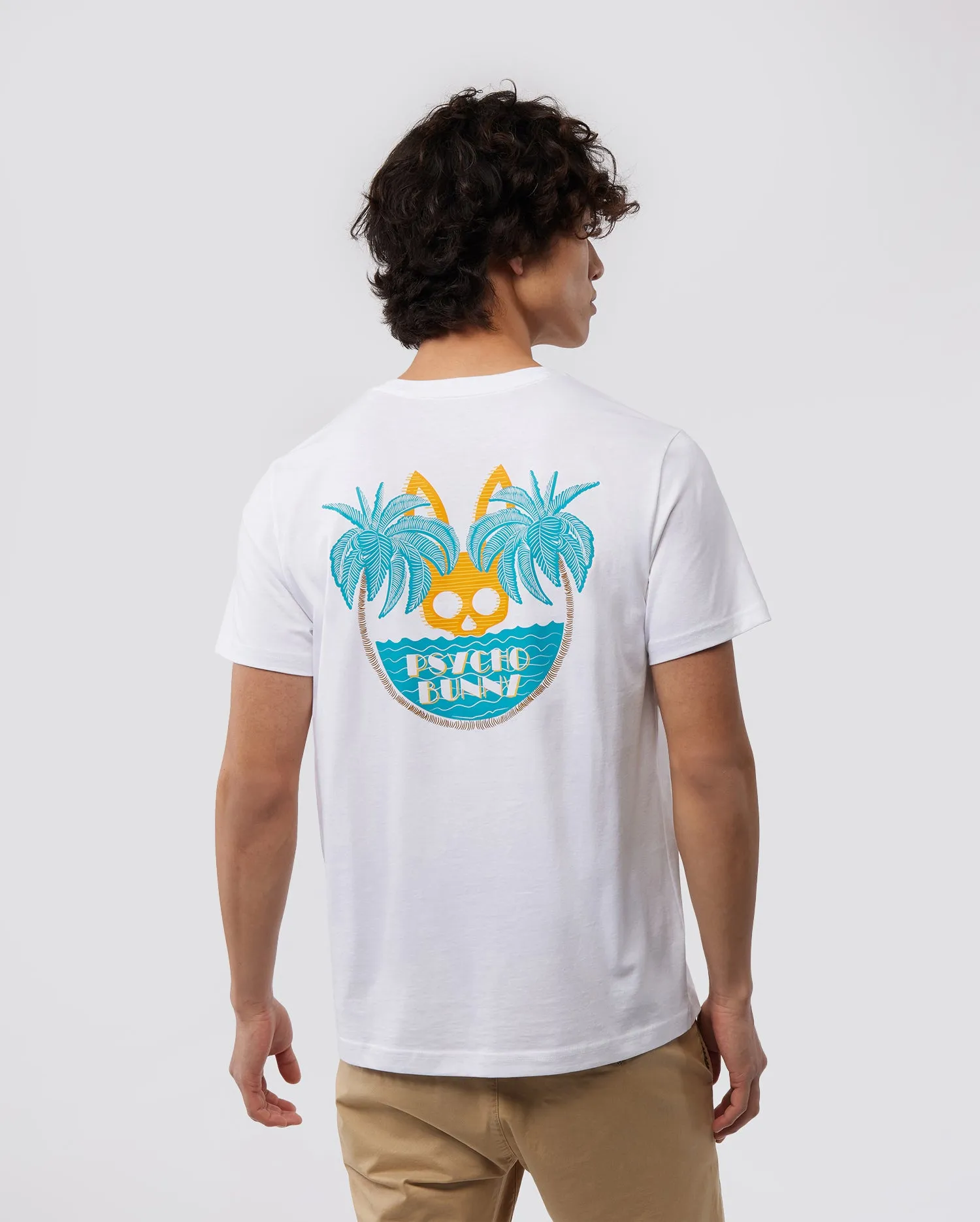 MENS MIAMI TEE - B6U550W1PC sold by Psycho Bunny product image thumbnail 3