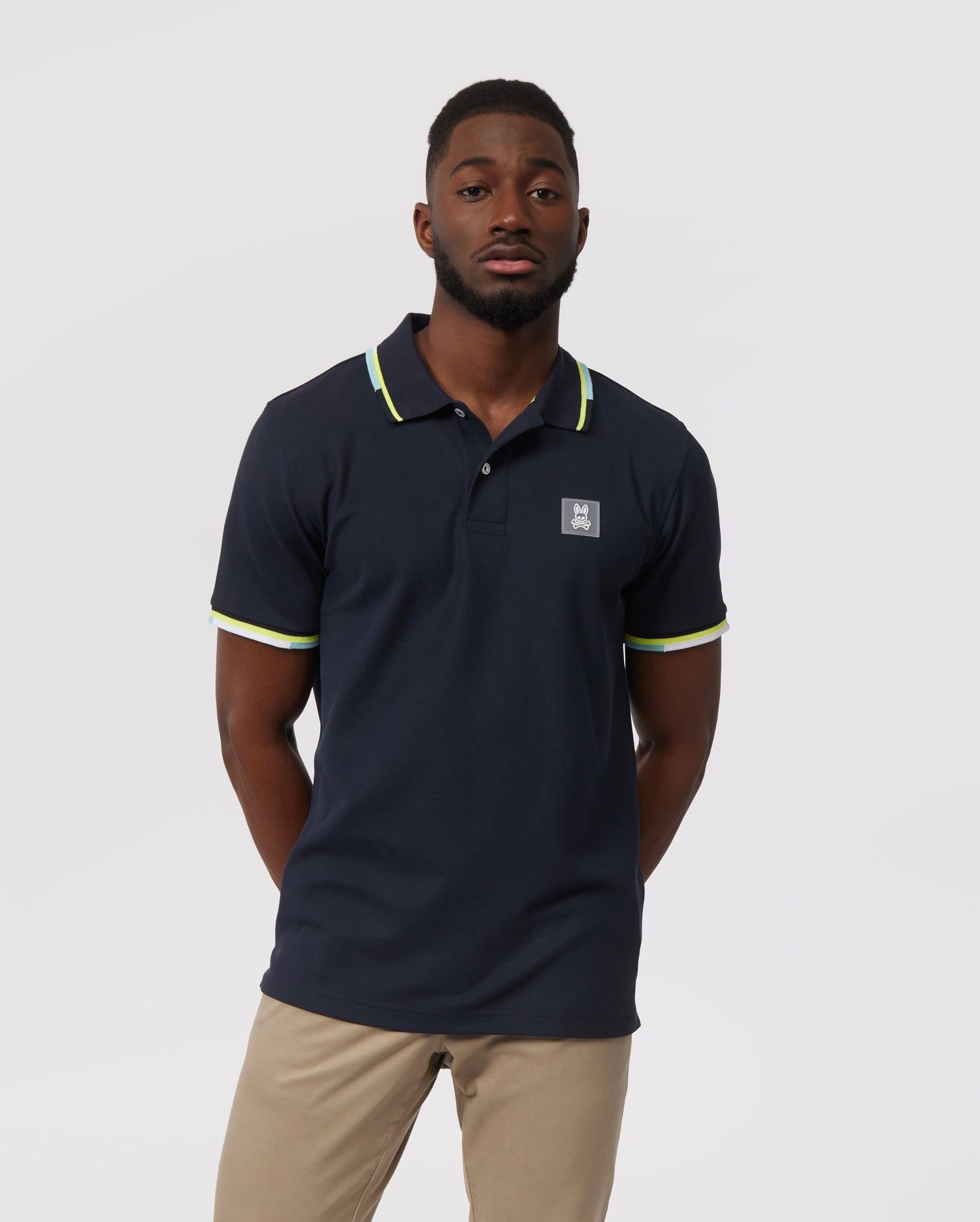 MENS STAFFORD PIQUE POLO - B6K923Y1PC sold by Psycho Bunny product image thumbnail 2
