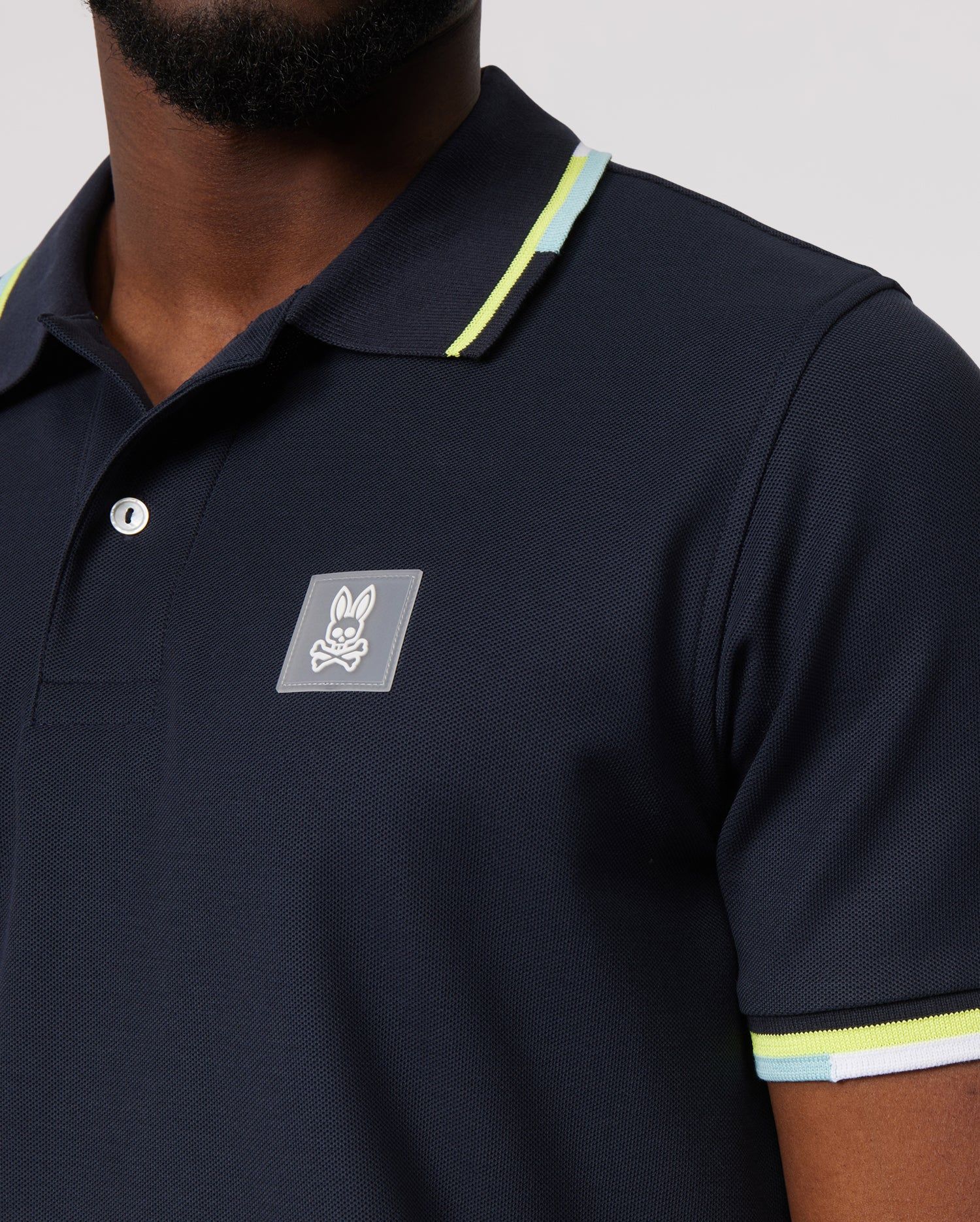 MENS STAFFORD PIQUE POLO - B6K923Y1PC sold by Psycho Bunny product image thumbnail 3