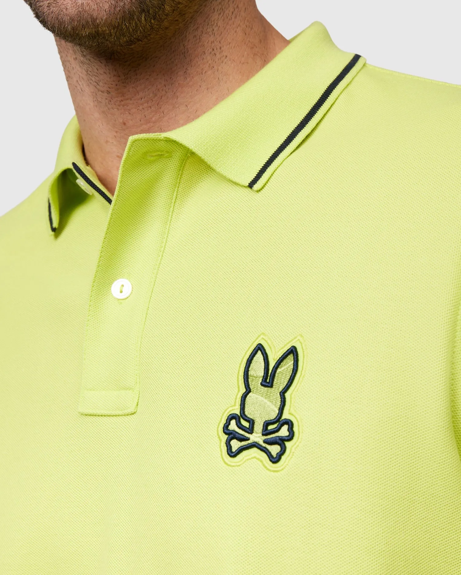 MENS LENOX PIQUE POLO SHIRT - B6K138B200 sold by Psycho Bunny product image thumbnail 4