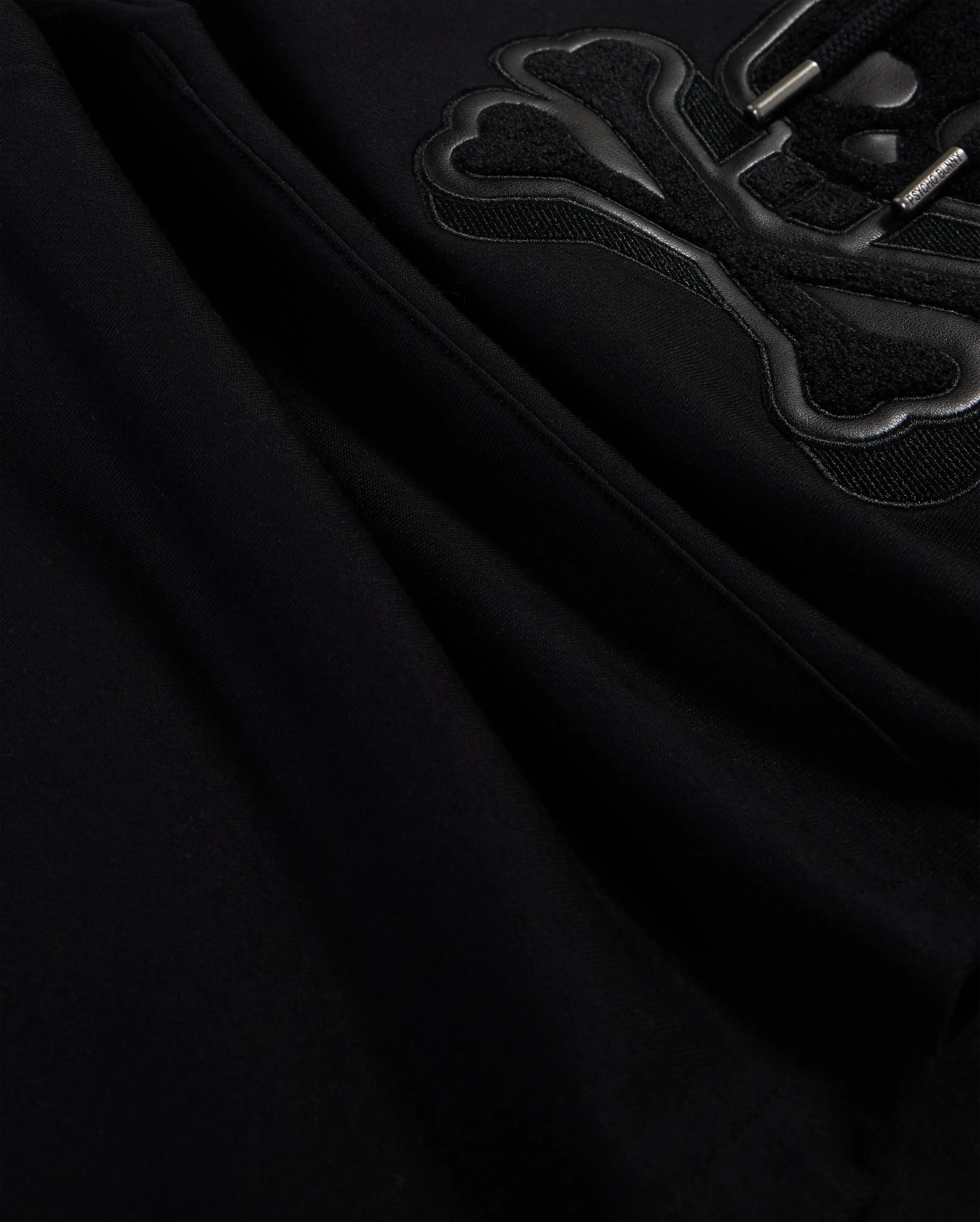 MENS WAYNE CHENILLE PATCH HOODIE - B6H564Z1FT sold by Psycho Bunny product image thumbnail 4