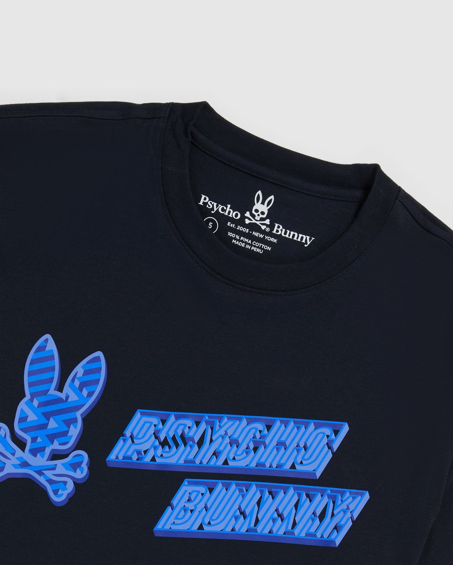 MENS PISANI LOGO GRAPHIC TEE - B6U751X1PC sold by Psycho Bunny product image thumbnail 6