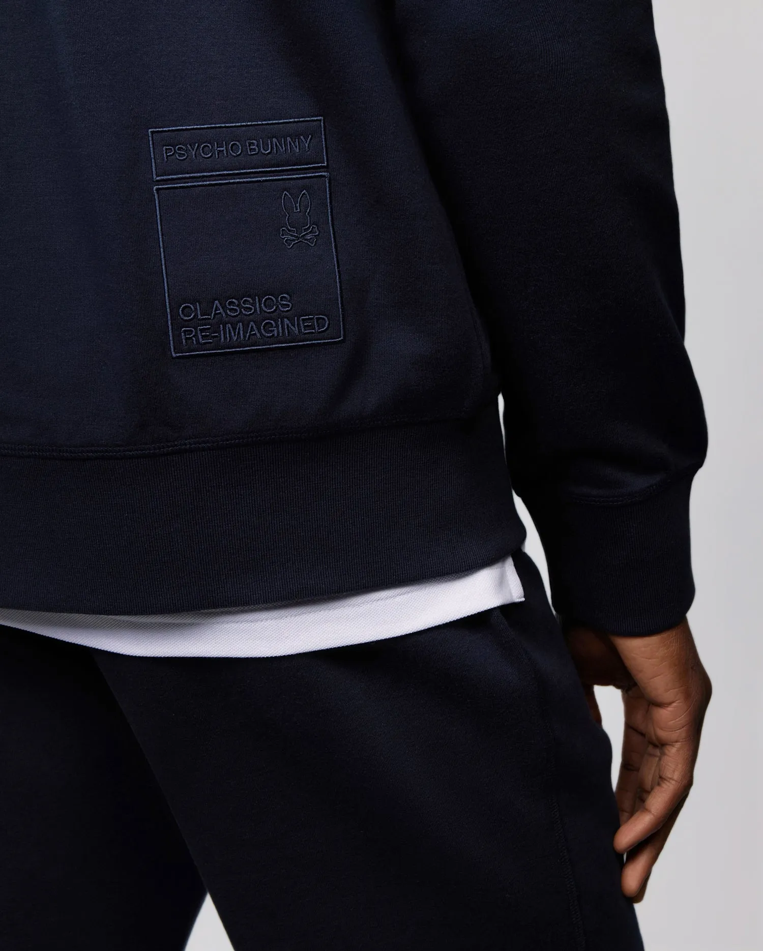 MENS OUTLINE SWEATSHIRT - B6S503ARCN sold by Psycho Bunny product image thumbnail 5