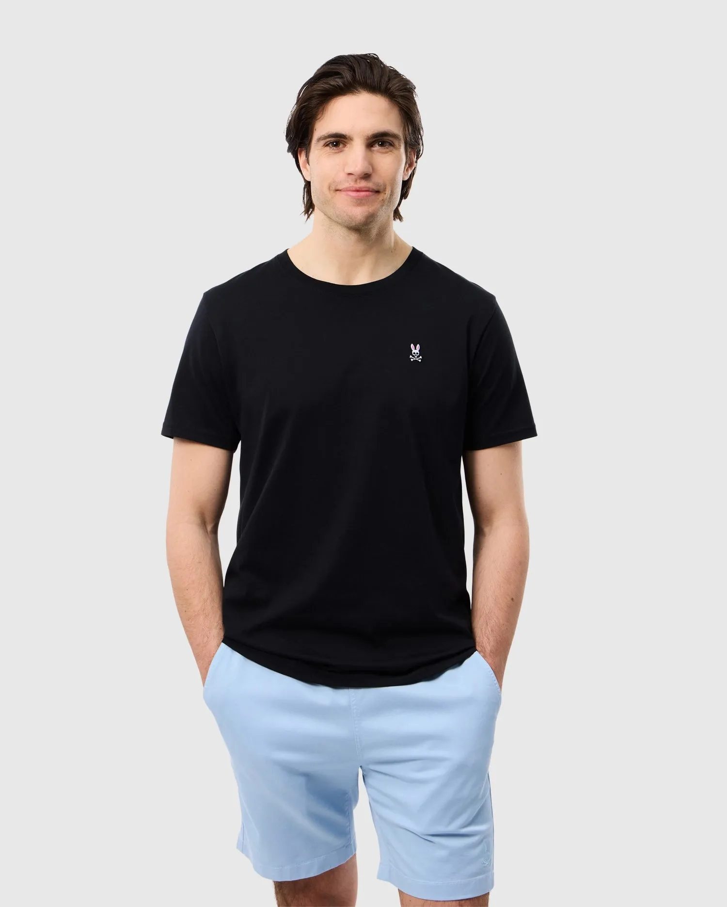 MENS CLASSIC CREW NECK TEE - B6U014CRPC sold by Psycho Bunny product image thumbnail 3