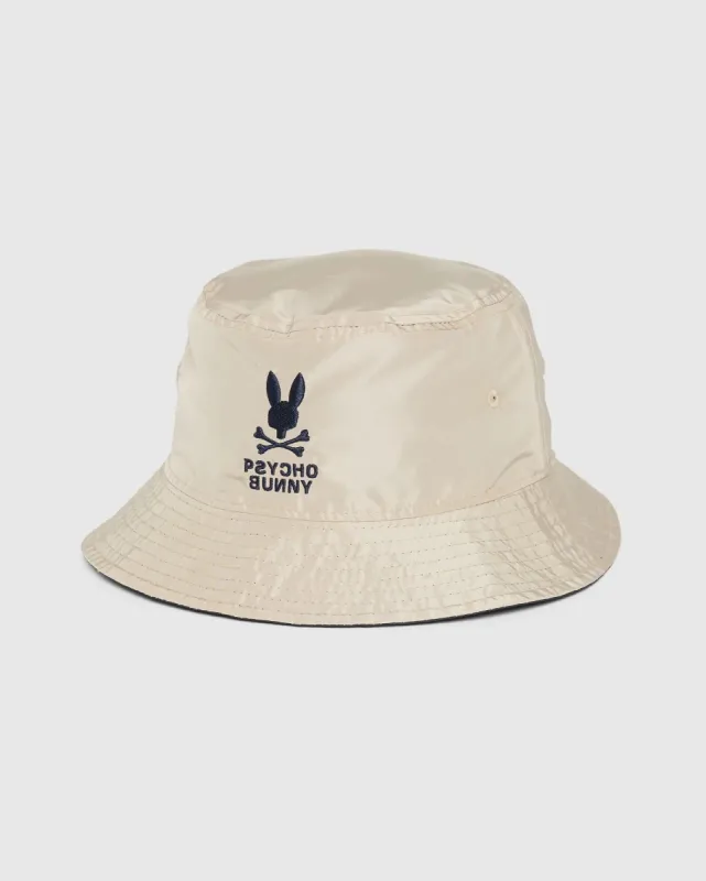 MENS LLOYDS REVERSIBLE BUCKET HAT - B6A624X1HT sold by Psycho Bunny