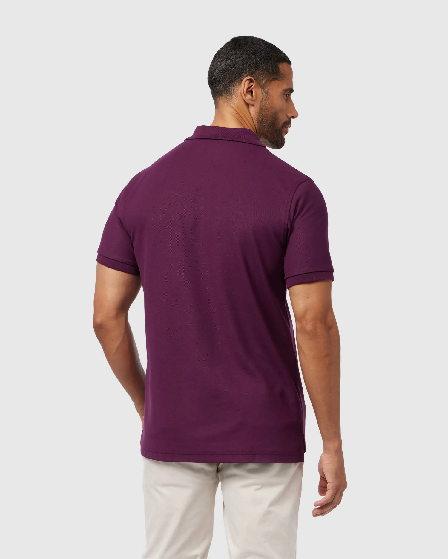 MENS CLASSIC PIQUE POLO SHIRT - B6K001A2PC sold by Psycho Bunny product image thumbnail 5