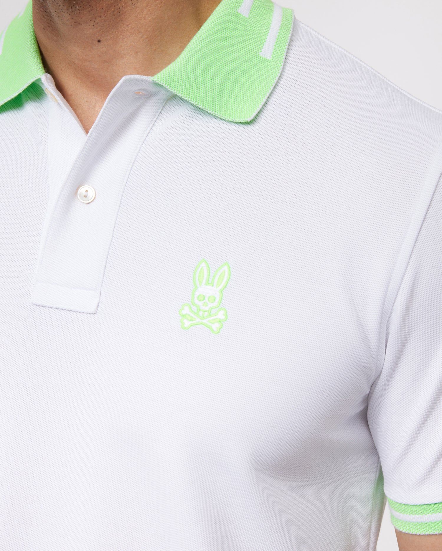 MENS CHESTER PIQUE POLO - B6K333Z1PC sold by Psycho Bunny product image thumbnail 3