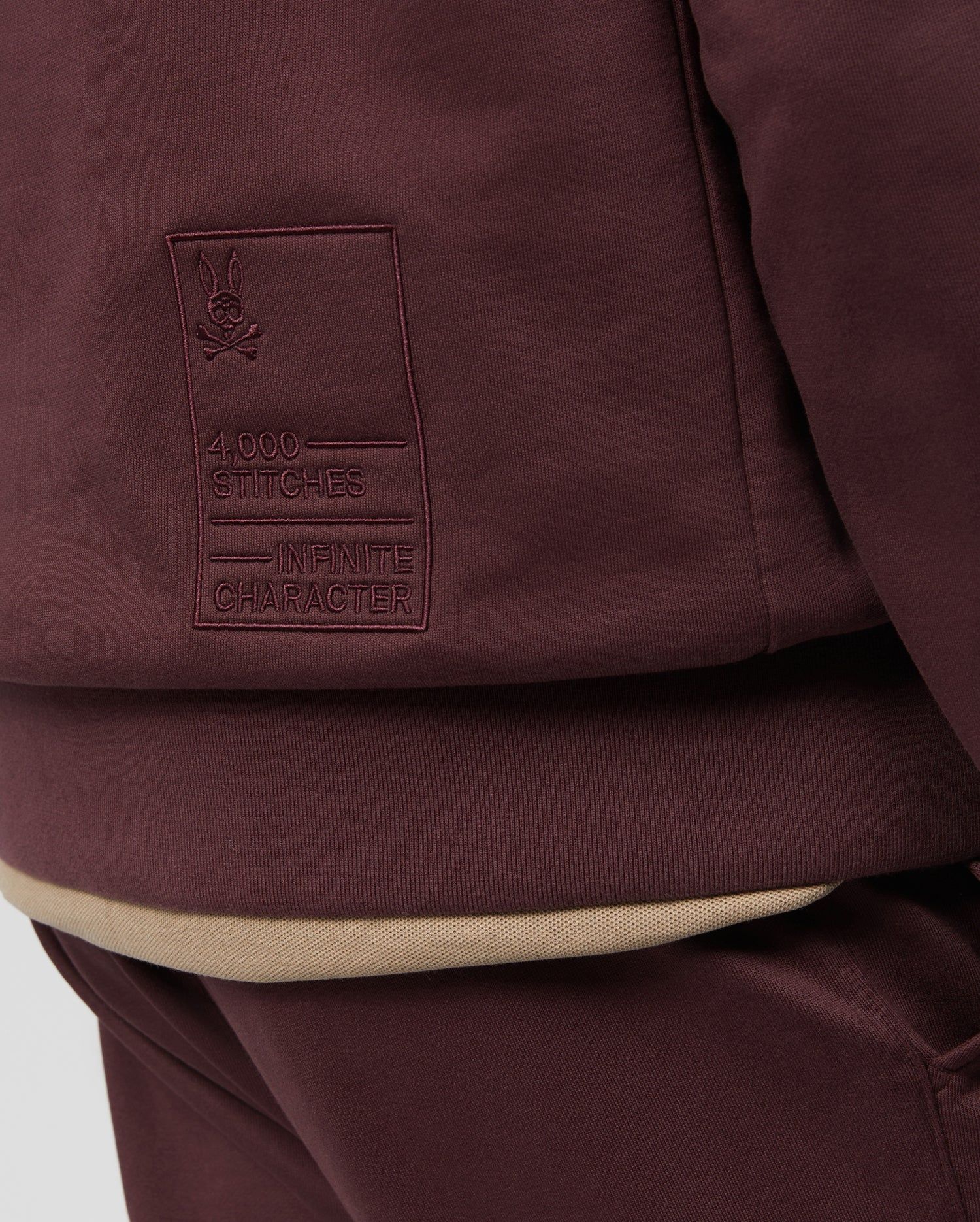 MENS FRENCH TERRY HOODIE - B6H825ARFT sold by Psycho Bunny product image thumbnail 2