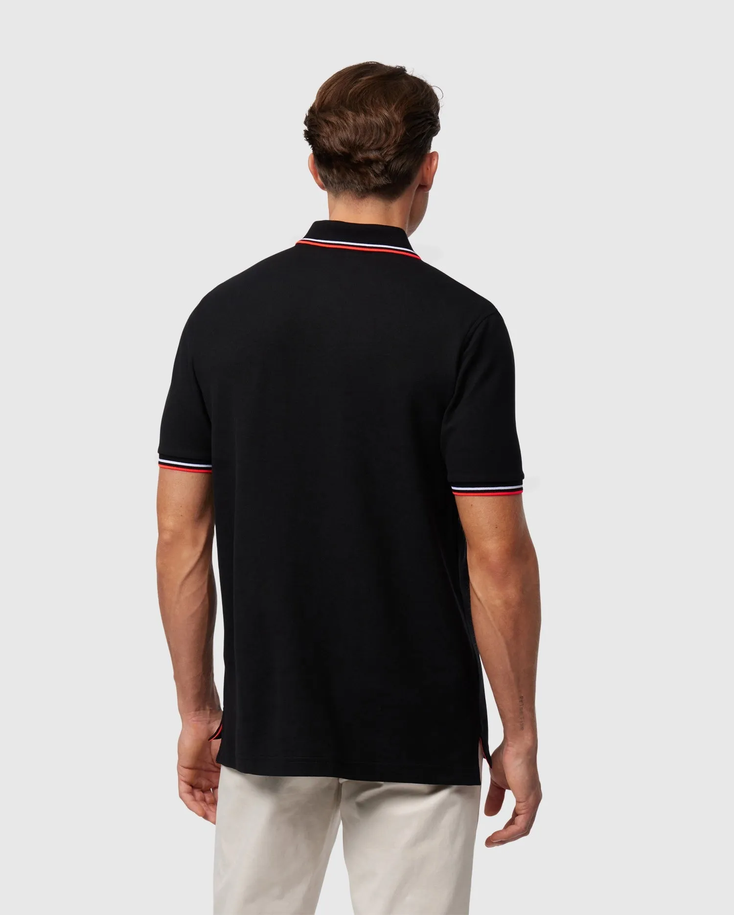 MENS WINTON PIQUE POLO SHIRT - B6K841A2PC sold by Psycho Bunny product image thumbnail 5