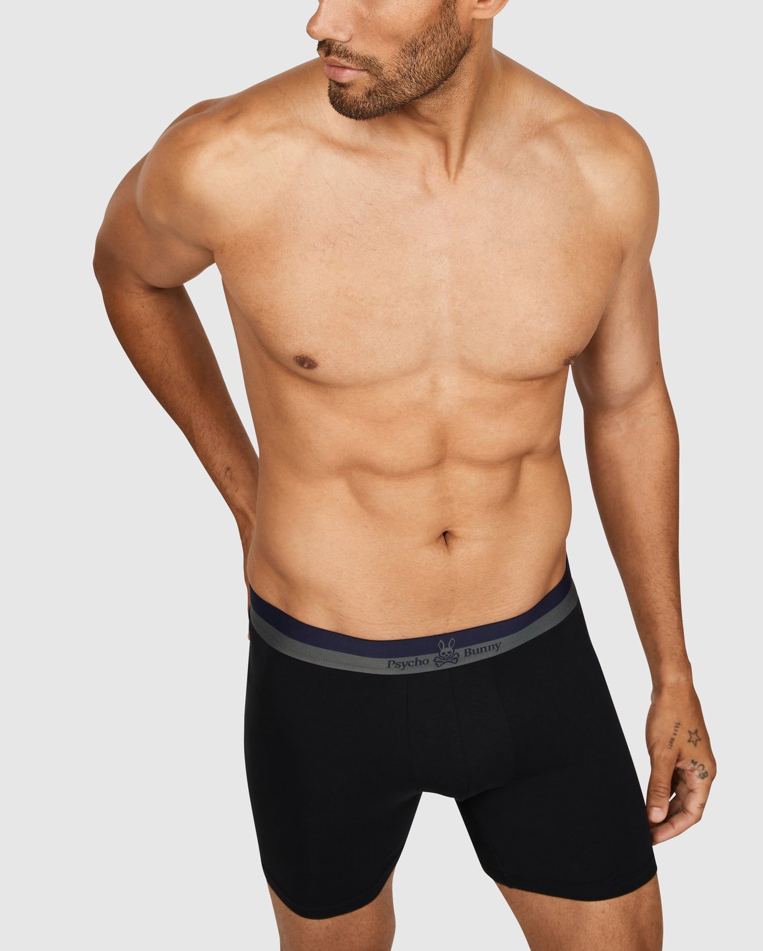 MENS 2 PACK KNIT BOXER BRIEFS - B6V201ARCM sold by Psycho Bunny product image thumbnail 2