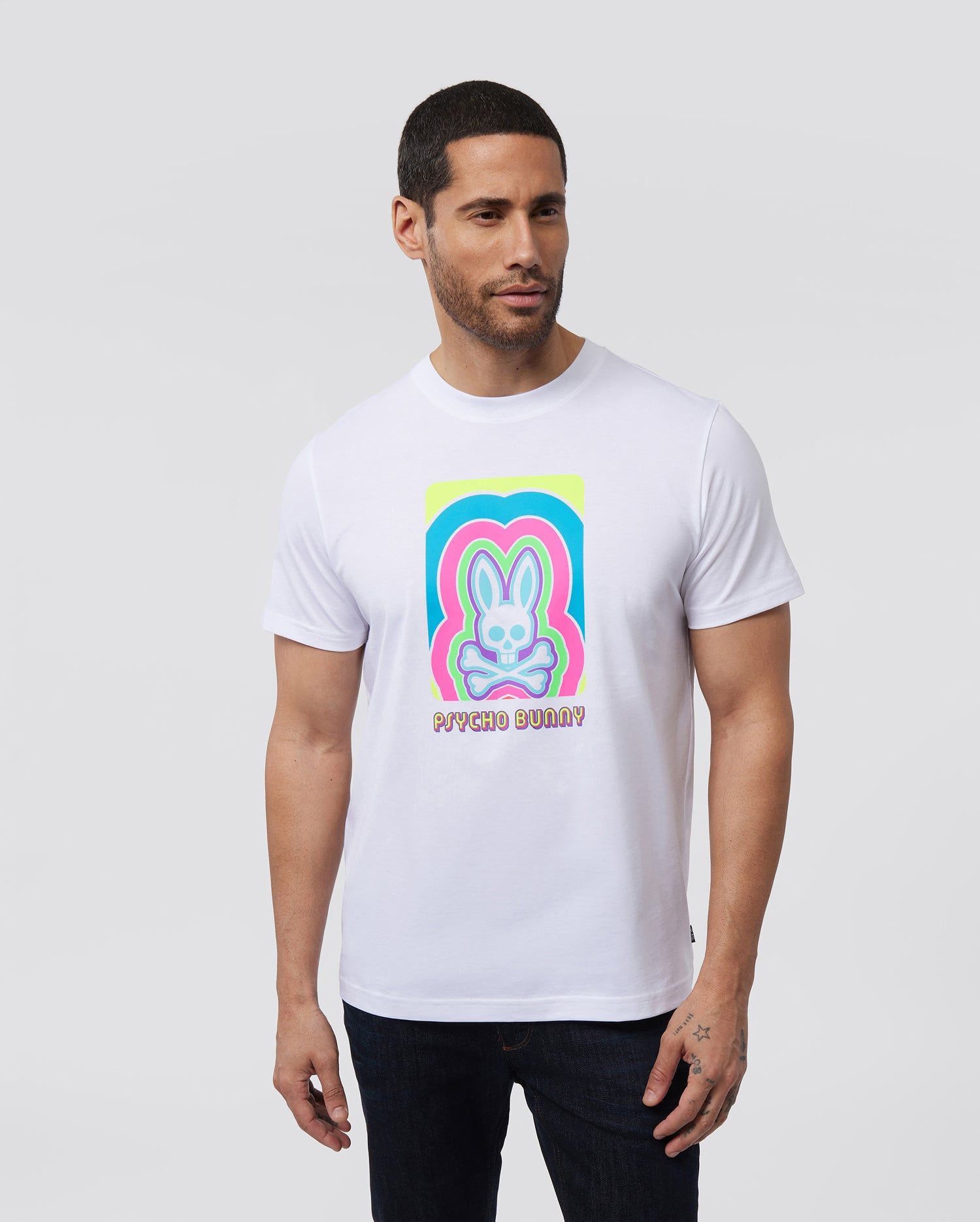 MENS MATTESON GRAPHIC TEE - B6U847X1PC sold by Psycho Bunny
