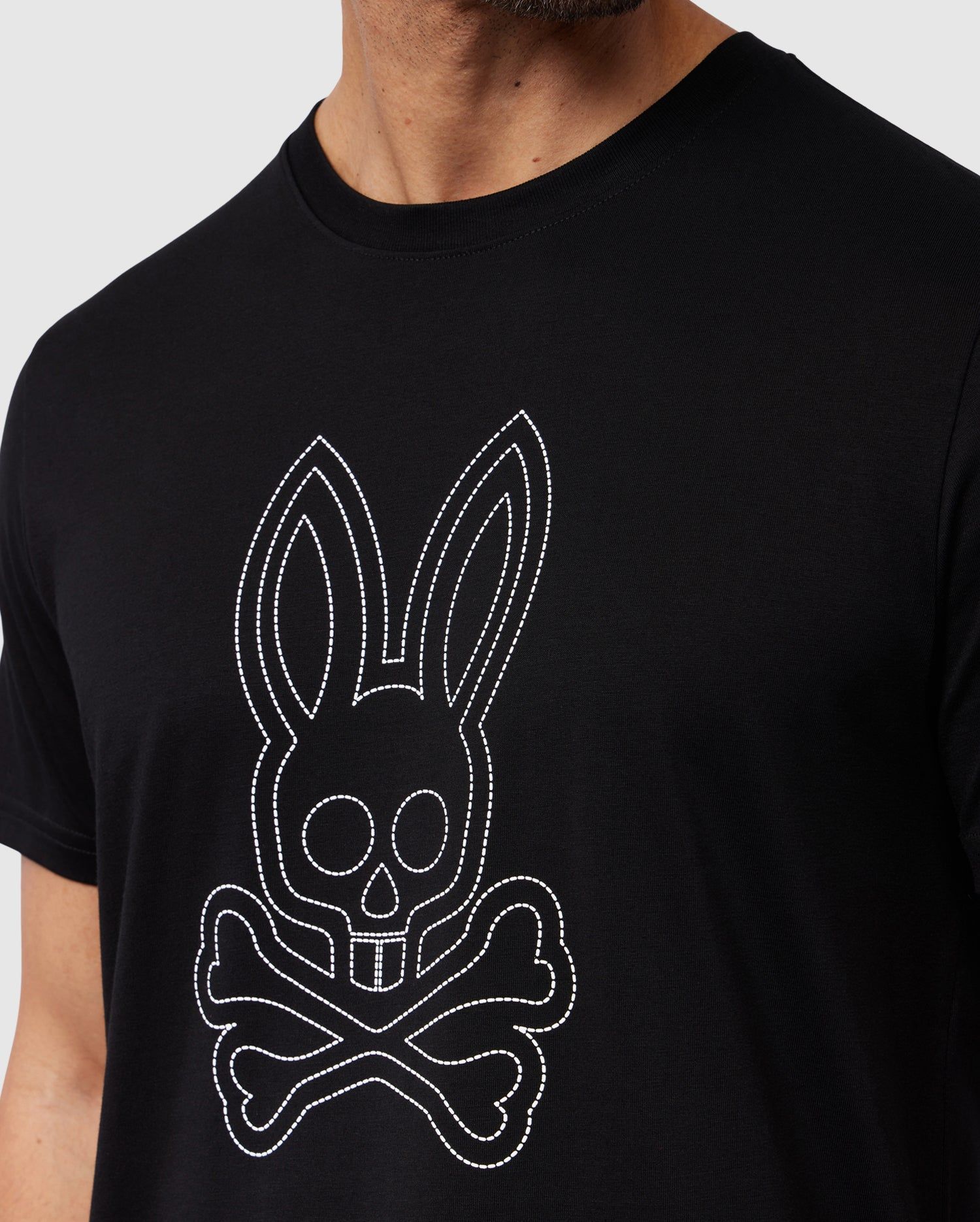MENS LARKIN BIG BUNNY TEE - B6U508Z1PC sold by Psycho Bunny product image thumbnail 3