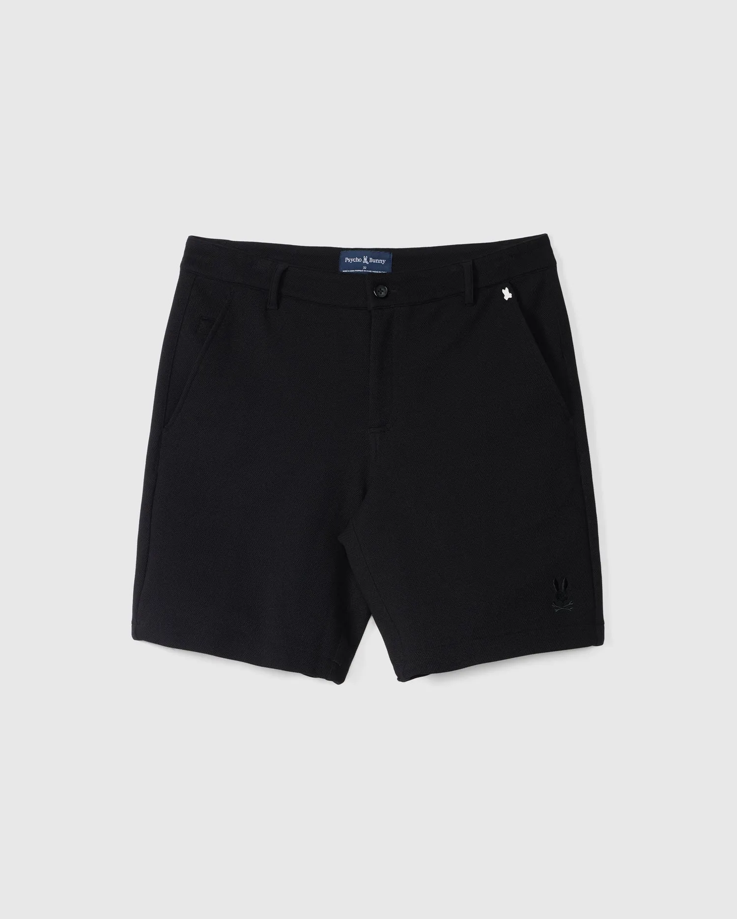 ◆ ◆ Men's Brushed Micro Jersey Short Strap Heat Seal Zip Short | Men's Shorts | Brooklyn Cloth