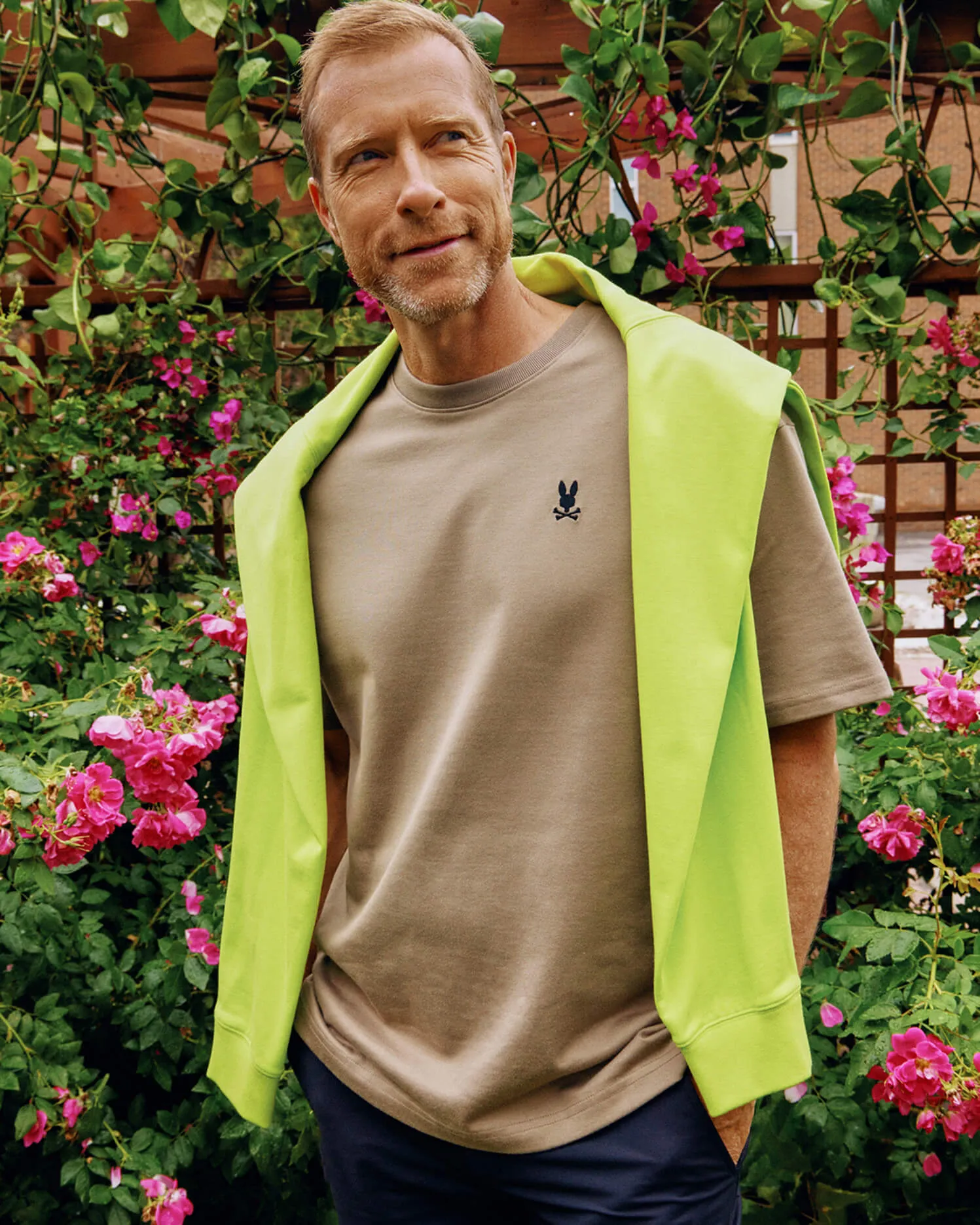 MENS OVERSIZED TEE - B6U220Z1PC sold by Psycho Bunny product image thumbnail 3