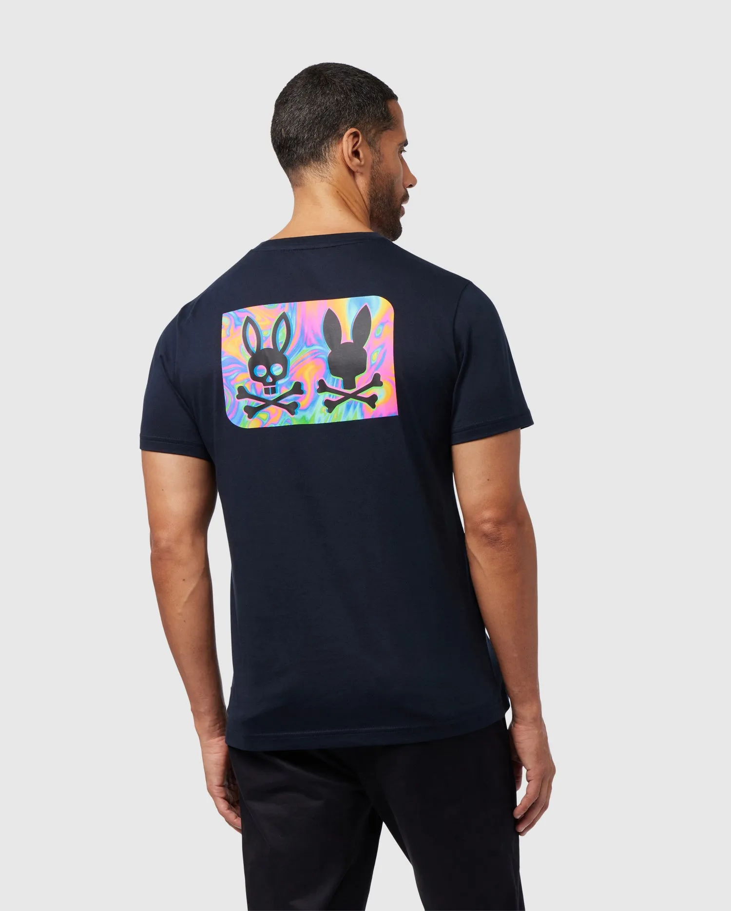 MENS FREMONT BACK GRAPHIC TEE - B6U770A2PC sold by Psycho Bunny product image thumbnail 5
