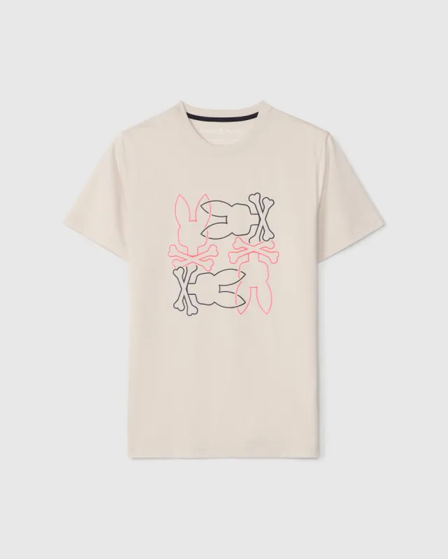 MENS RODMAN GRAPHIC TEE - B6U111B2TS sold by Psycho Bunny