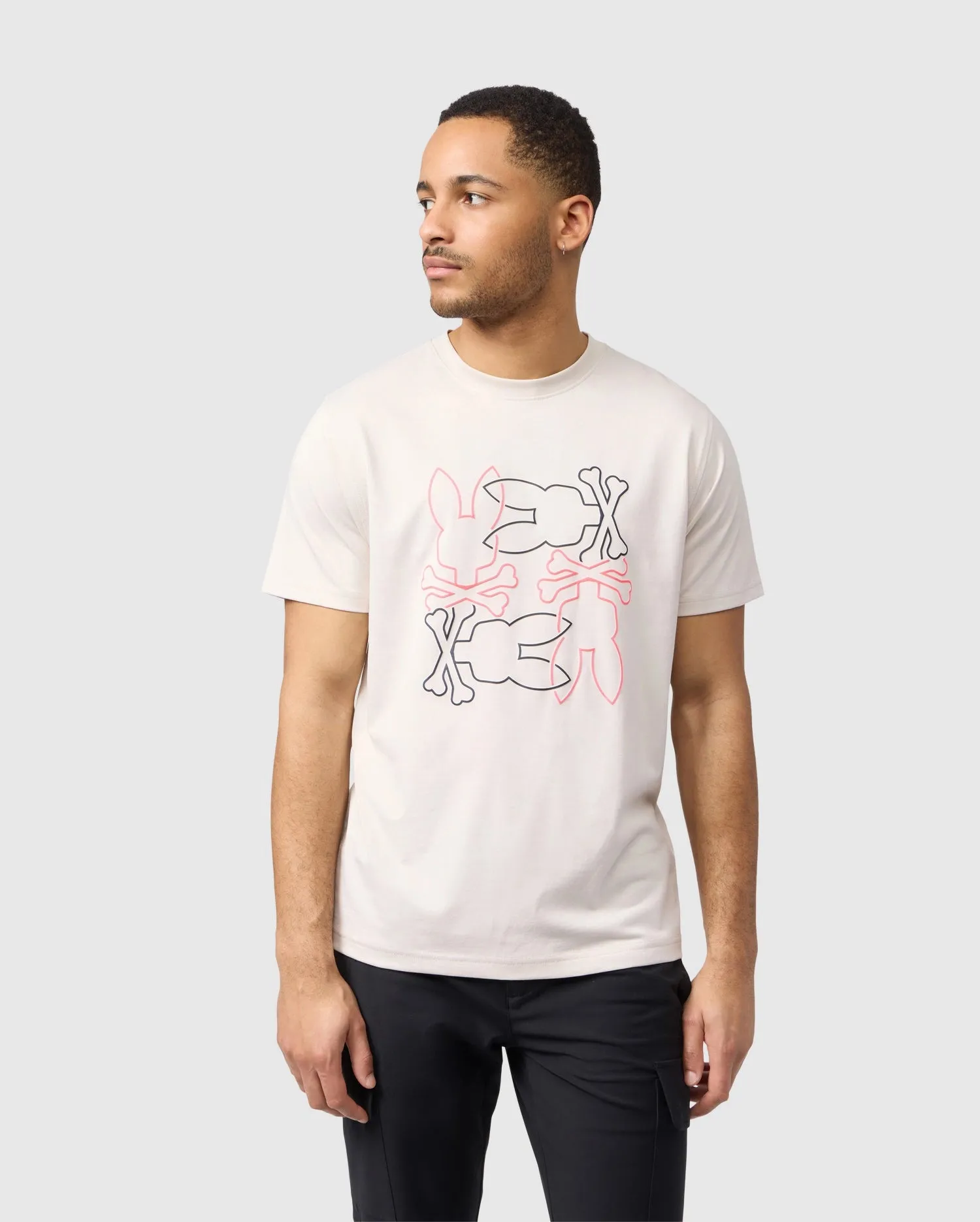 MENS RODMAN GRAPHIC TEE - B6U111B2TS sold by Psycho Bunny product image thumbnail 2