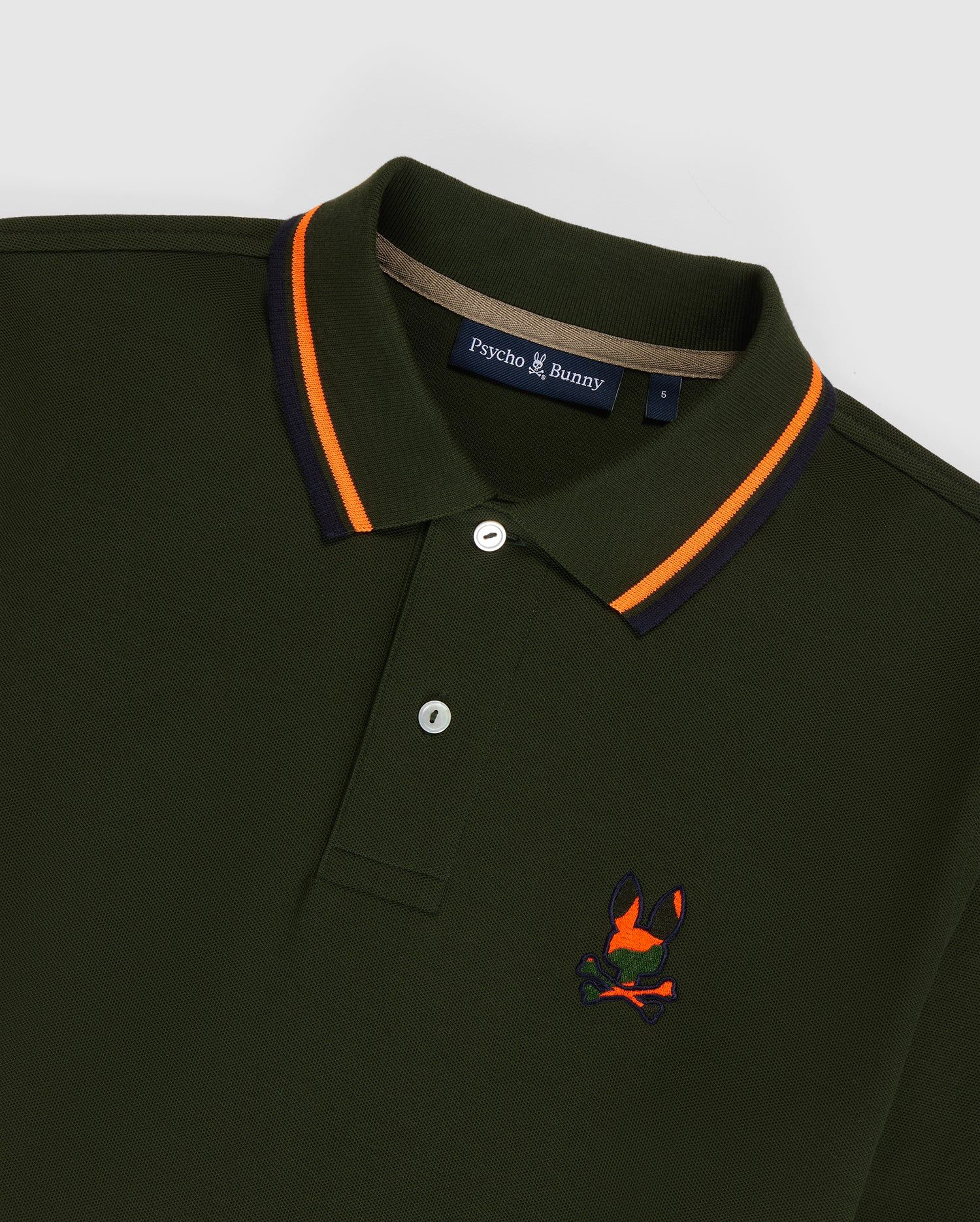 MENS PLANO PIQUE POLO - B6K334Z1PC sold by Psycho Bunny product image thumbnail 10