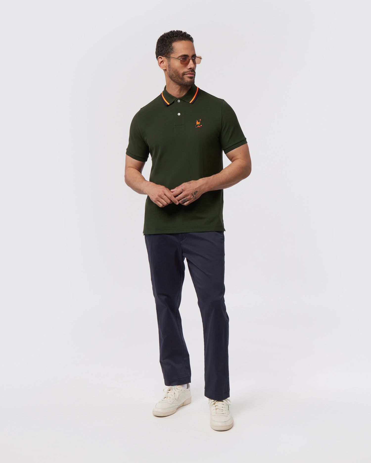 MENS PLANO PIQUE POLO - B6K334Z1PC sold by Psycho Bunny product image thumbnail 7