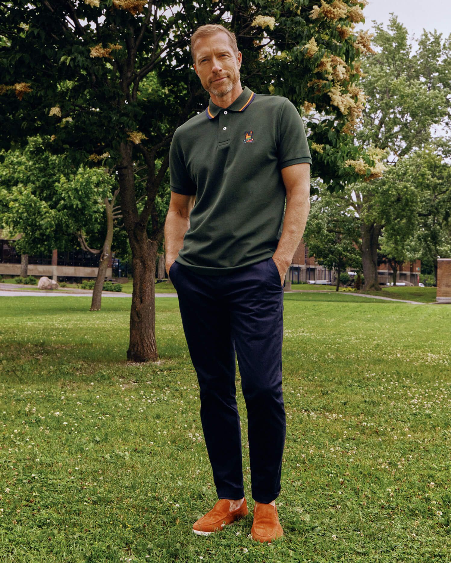 MENS PLANO PIQUE POLO - B6K334Z1PC sold by Psycho Bunny product image thumbnail 8